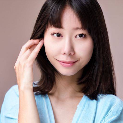 慈眉善目的妹子