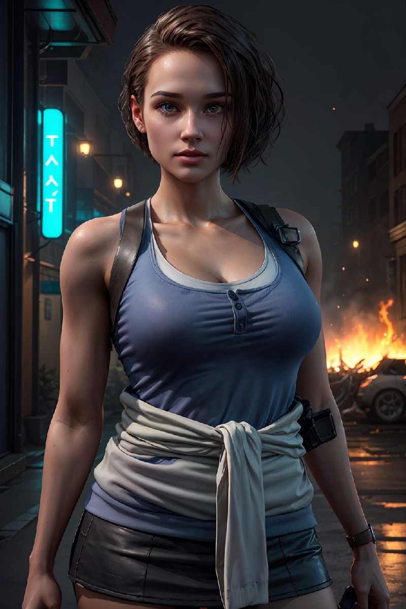 First Attempt At Trying A Resident Evil Girl-第1章-图片8