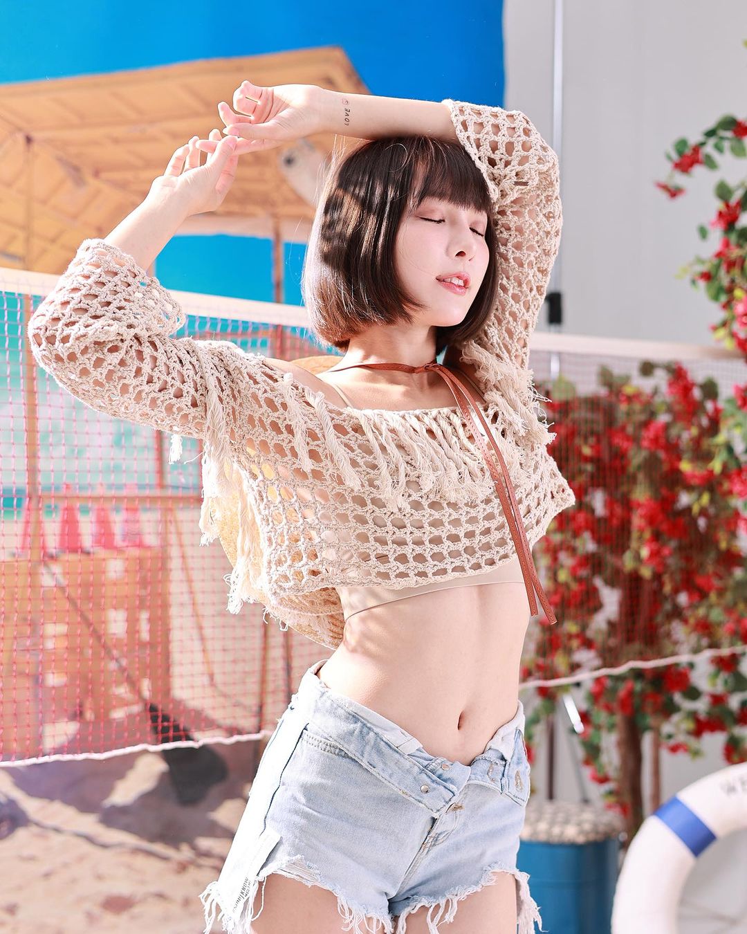 短髮妹「林可」姣好身材若隱若現！火辣上鏡沒有極限-第1章-图片7