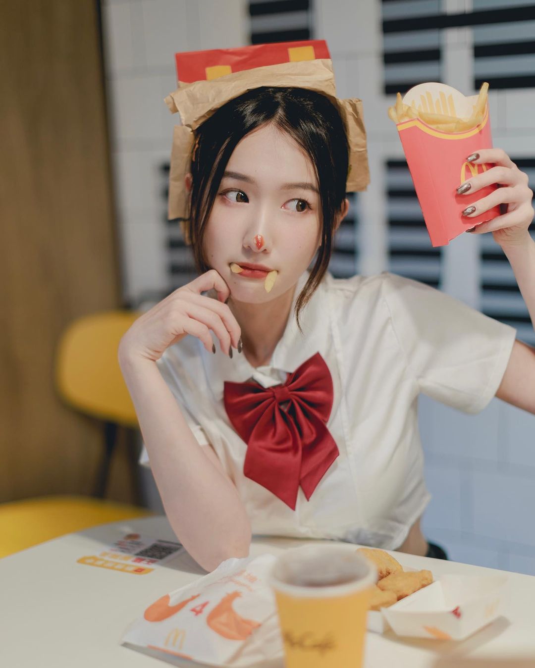 清純美女「柯姿」水靈大眼甜笑超迷人 讓人戀愛-第1章-图片6