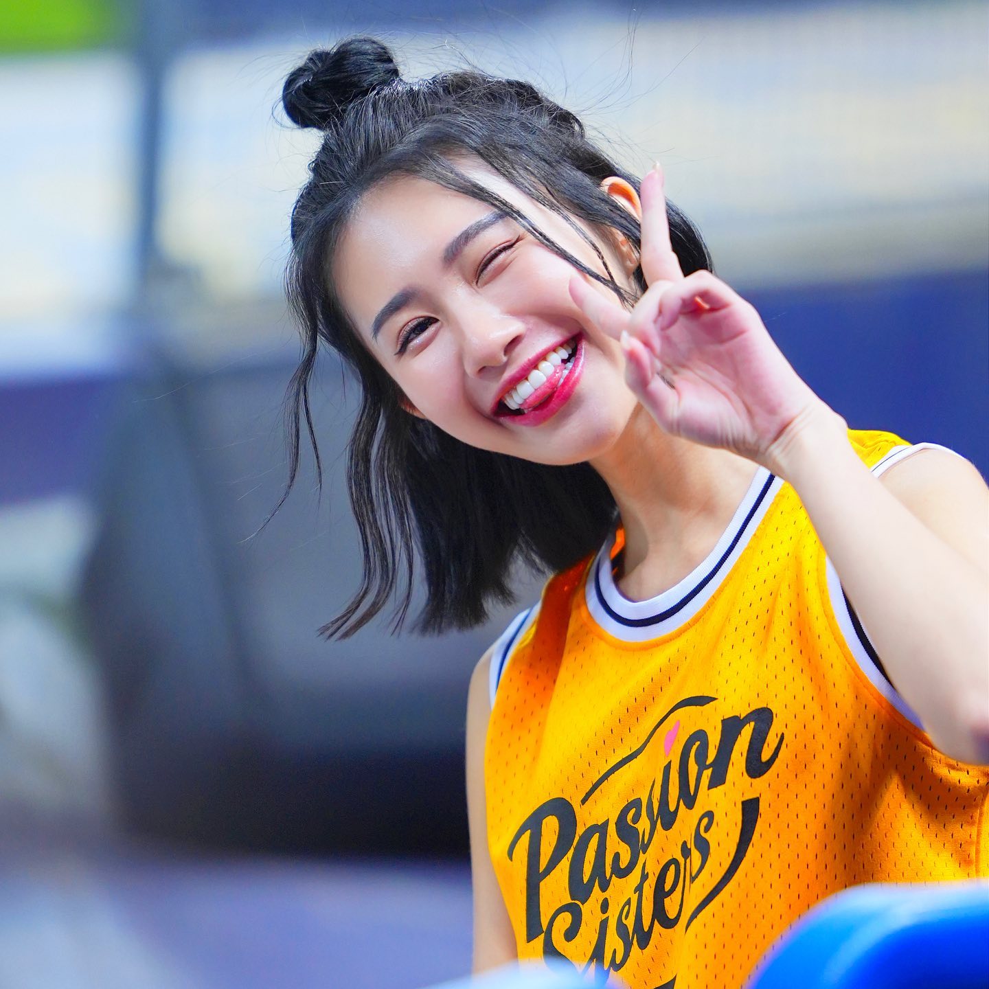 啦啦隊女神「儀諪」外型亮眼吸睛 全場上的焦點-第1章-图片2