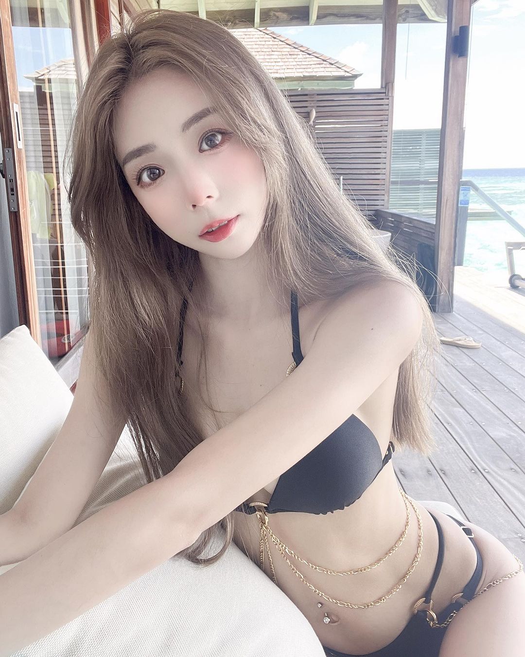 正妹「千緒Tracy」銷魂線條逼死人 全身上下誘惑十足-第1章-图片3