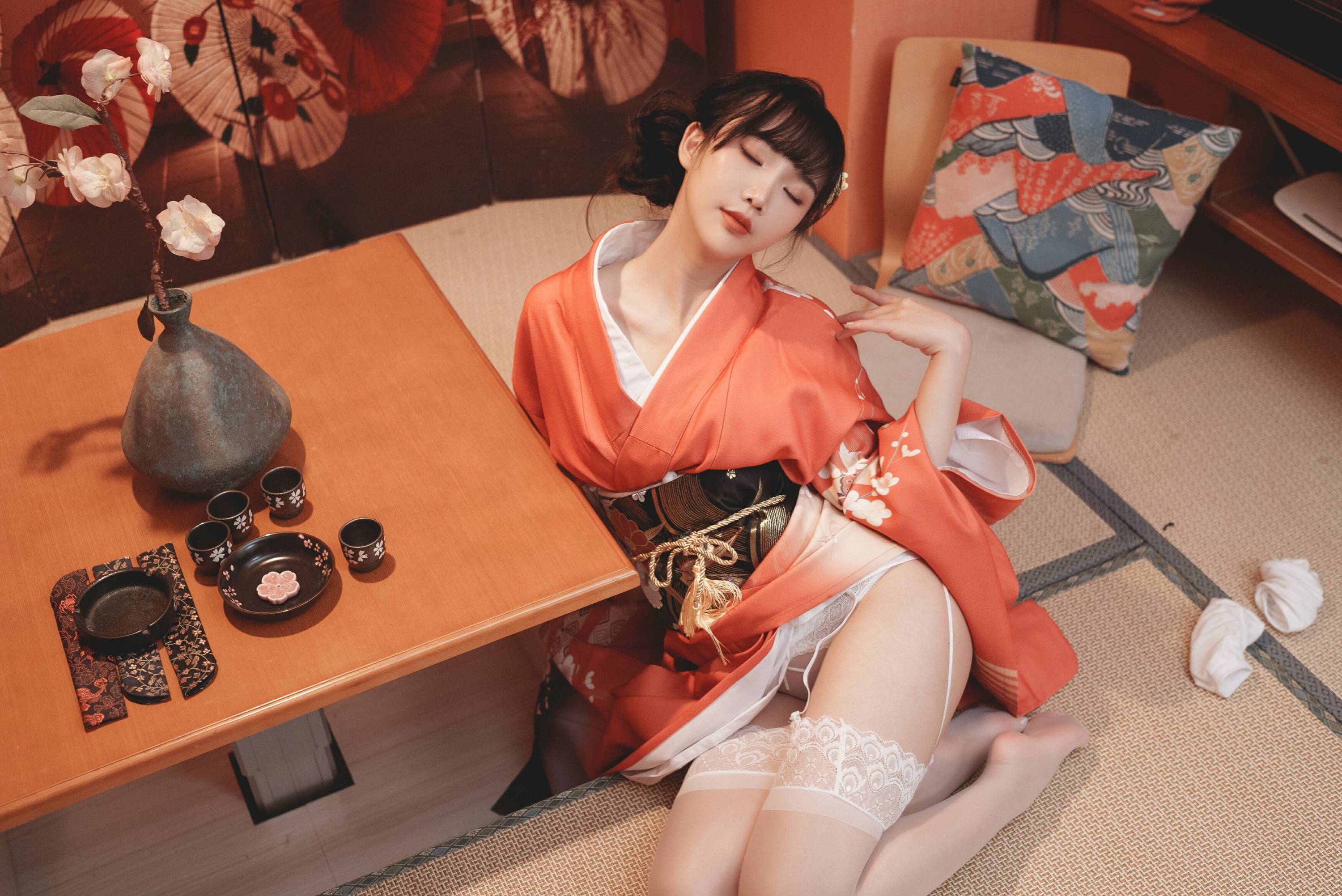 【網路收集系列】福利姬 面餅仙兒《 餅子和服 》VIP福利帖全【41P】-第1章-图片15