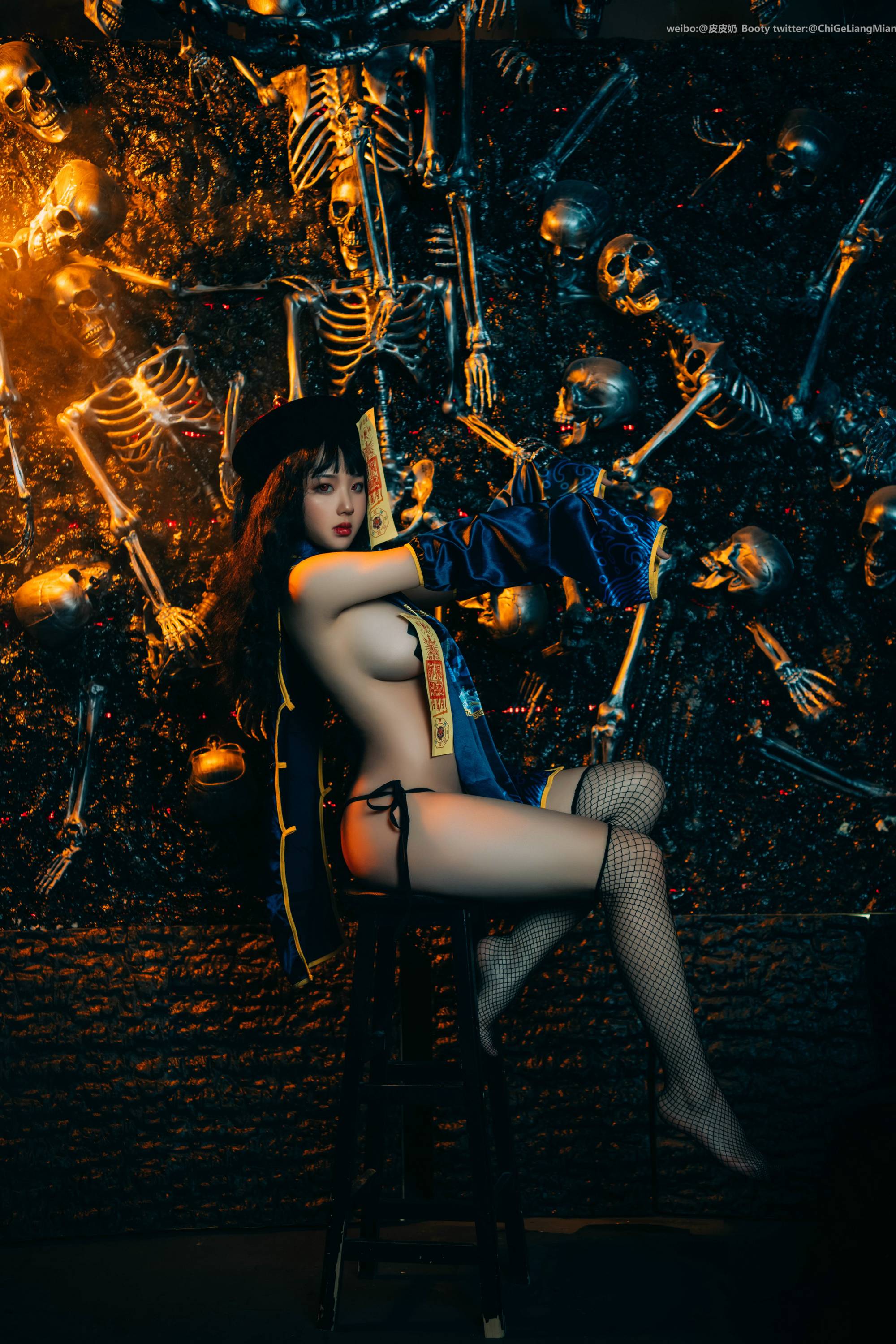 【網路收集系列】福利姬 皮皮奶可可愛了啦《 僵屍少女 》VIP福利帖全【46P】-第1章-图片36