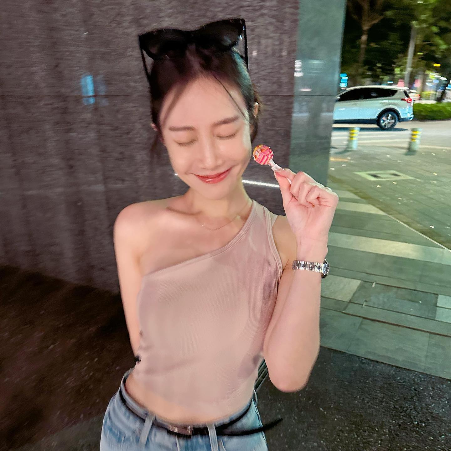 氣質美人「鄔又曦」甜美外表下還有超辣身材 視角好養眼啊！-第1章-图片5