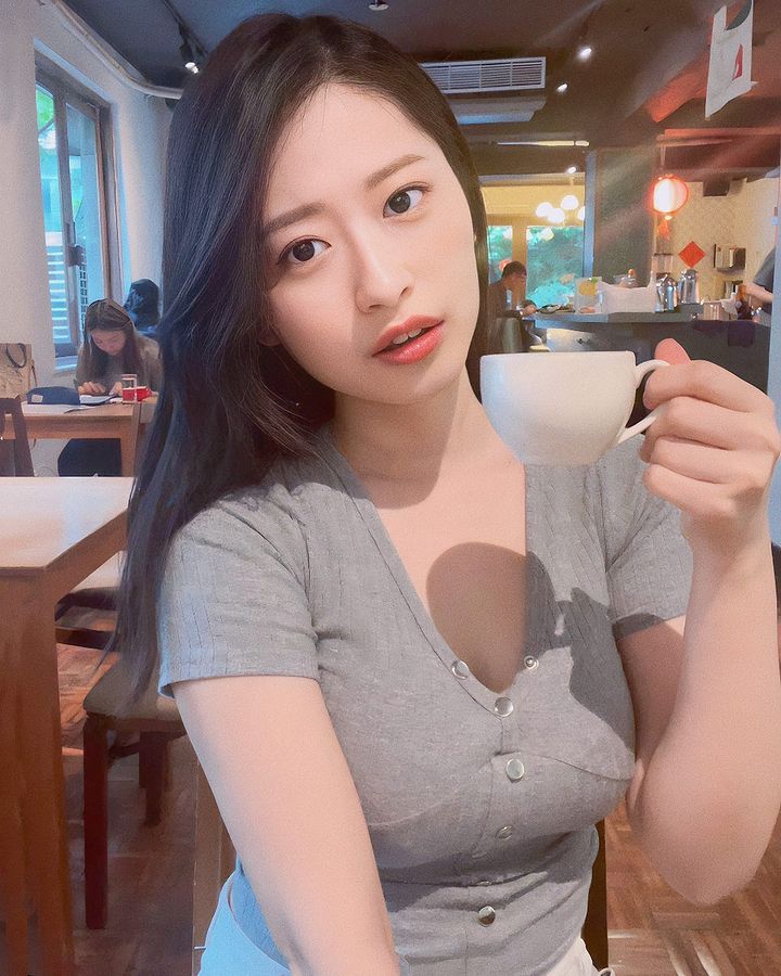 大奶妹「泱錡」甜而不膩的笑容.....換上比基尼展現性感身材-第1章-图片7