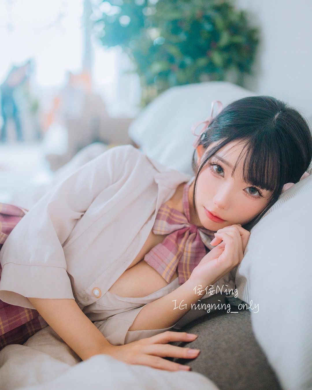 漂亮女孩「佞佞」渾圓美乳呼之欲出 全身上下太魅惑了-第1章-图片6