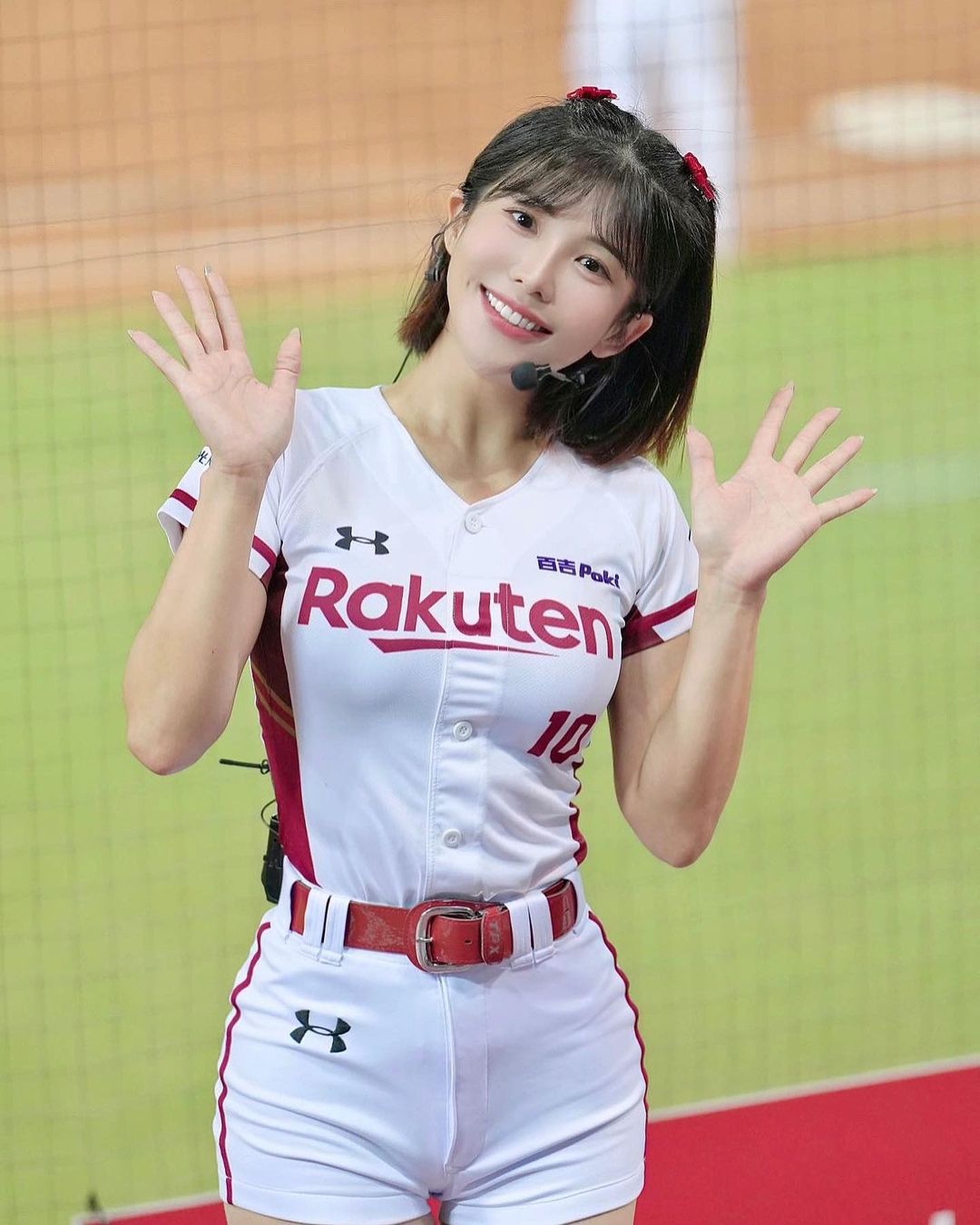 正妹啦啦隊團長「壯壯」火辣翹臀超勾人 畫面極養眼-第1章-图片9