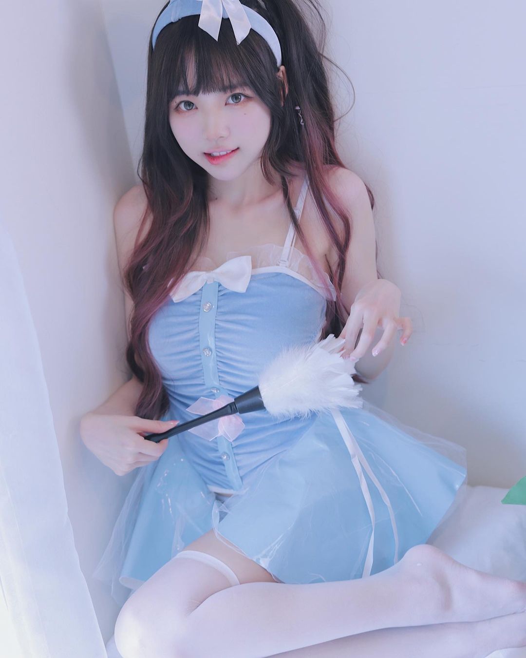 萌妹「趙兔兔」甜美臉蛋迷倒眾人！美乳視角超吸睛-第1章-图片8