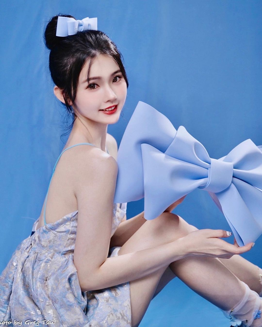 台印混血正妹「宓淩」白嫩美腿+笑容甜美讓人心動-第1章-图片7