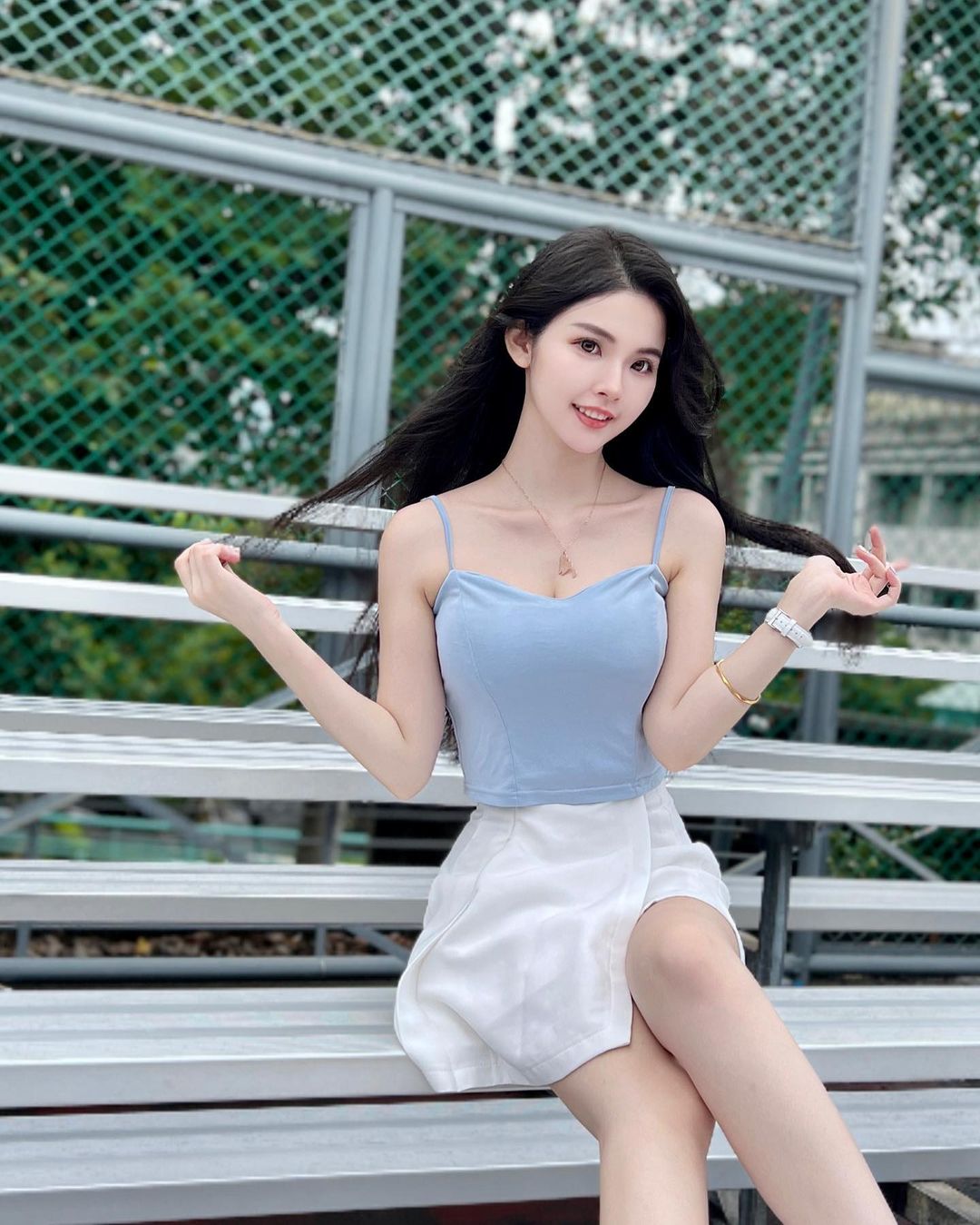 台印混血正妹「宓淩」白嫩美腿+笑容甜美讓人心動-第1章-图片10