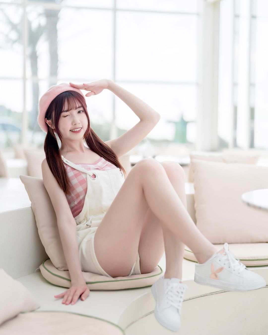 甜美正妹「惠米」超白嫩皮膚好養眼 美乳呼之欲出-第1章-图片10