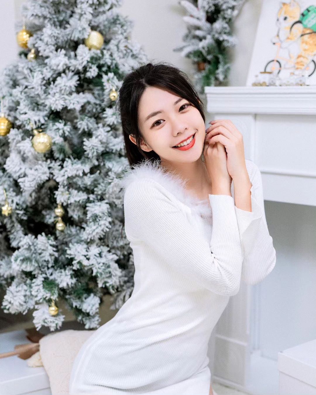 甜美女友「芊聿」萌度破表 超可愛神顏值讓人著迷-第1章-图片1