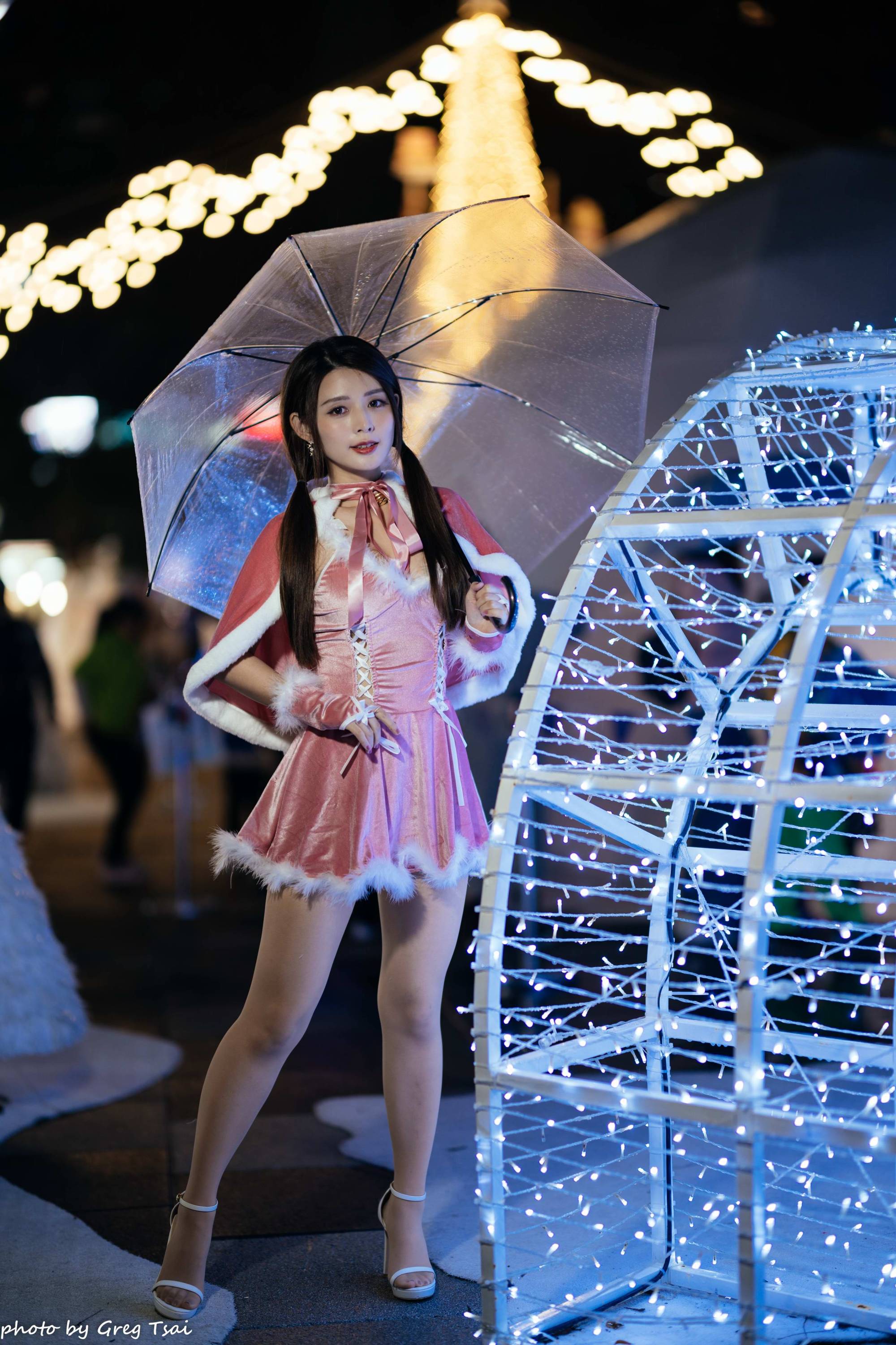 Christmas girl high heels tall legs 93p-第1章-图片25