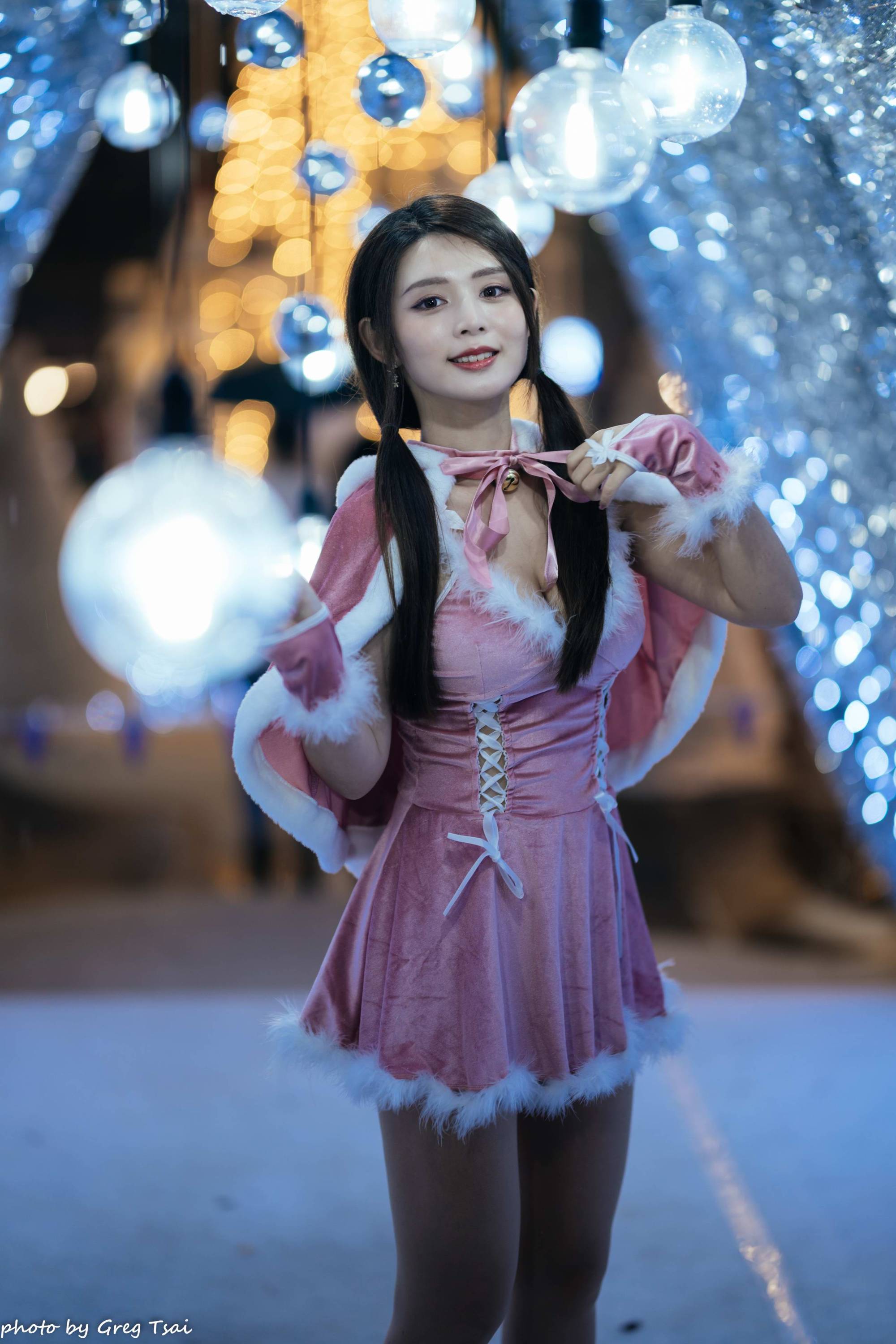Christmas girl high heels tall legs 93p-第1章-图片39