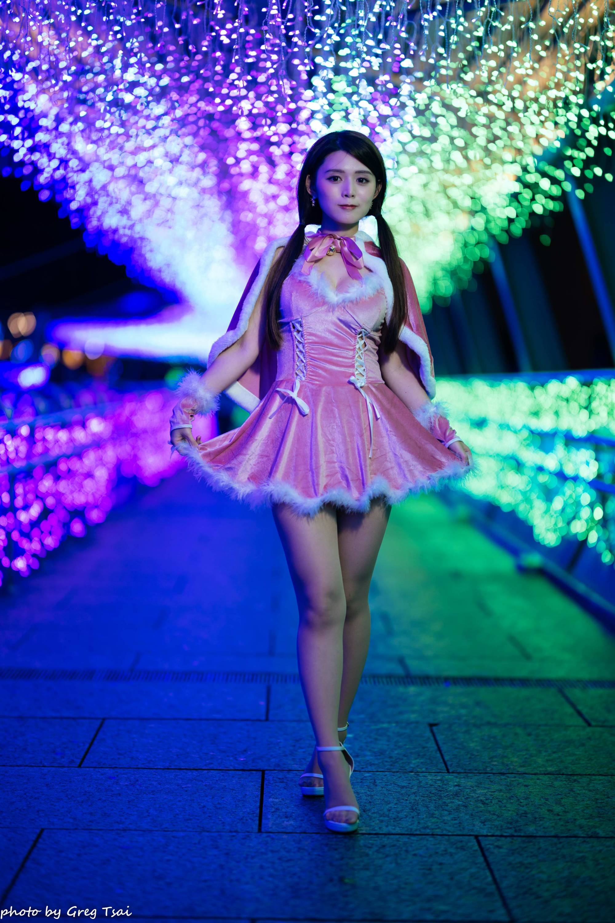 Christmas girl high heels tall legs 93p-第1章-图片79