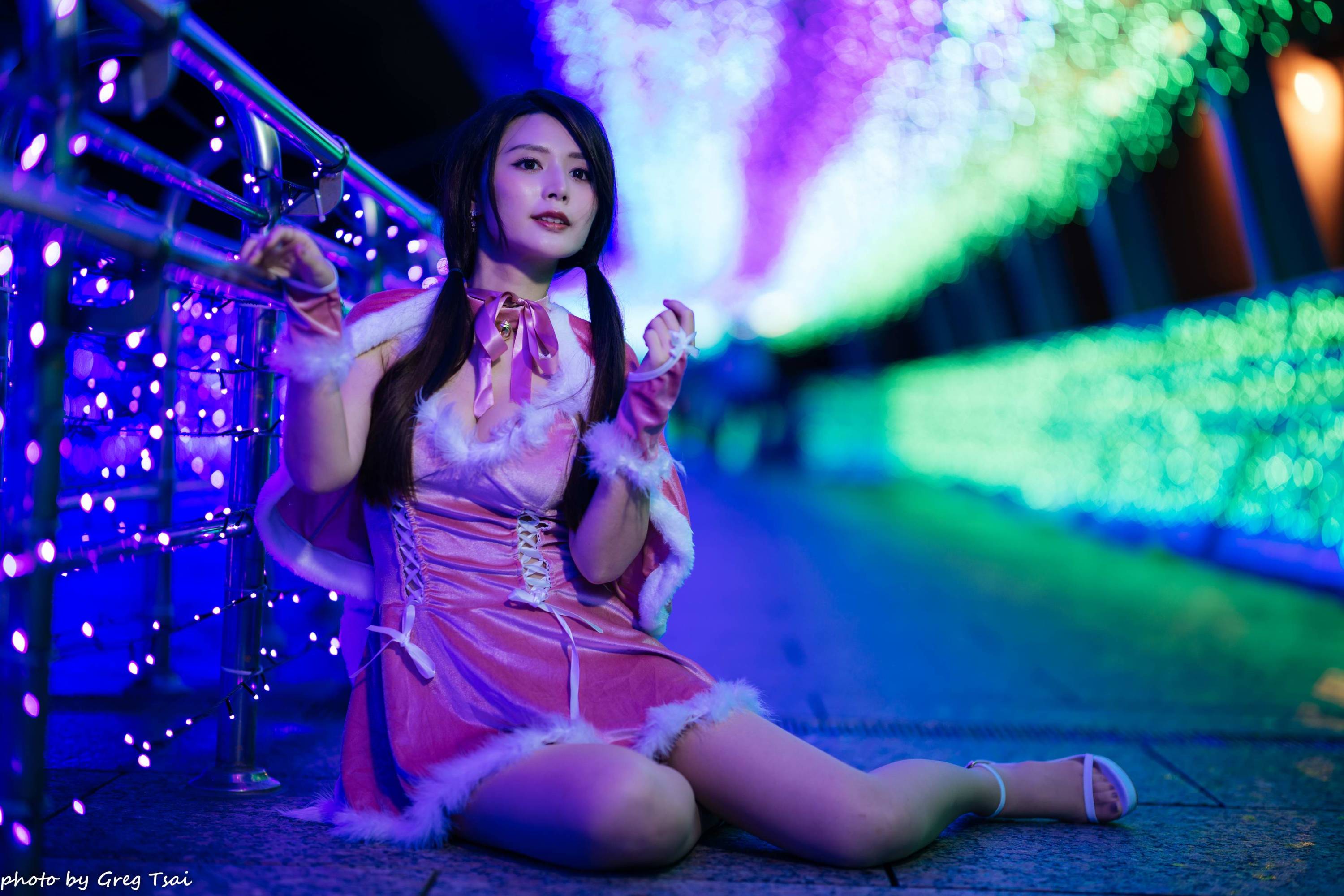 Christmas girl high heels tall legs 93p-第1章-图片83