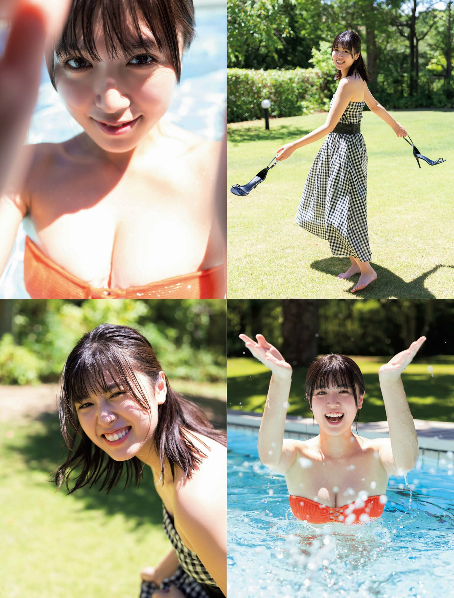 北向珠夕 清楚系ブレイク女優の手ブラ＆セクシー水著2023/12/25追加 ここから-第1章-图片2