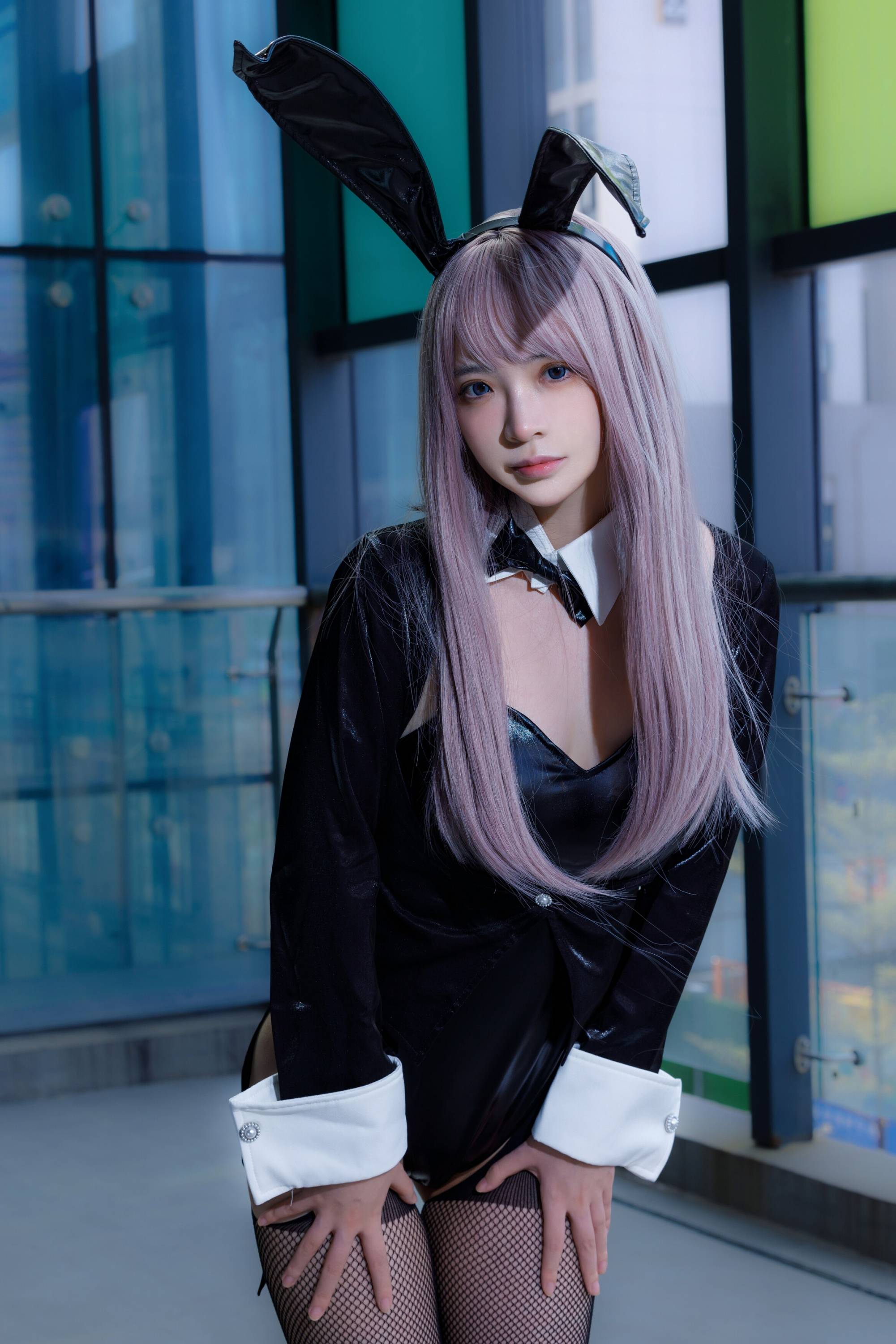 Online collection series welfare girl crazy catss purple hair dress rabbit VIP welfare posts all 43p-第1章-图片6