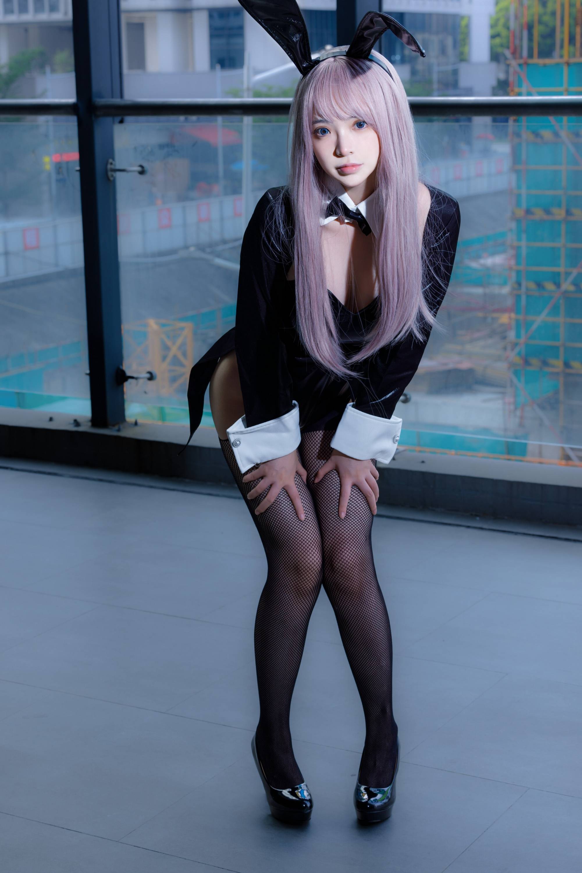 Online collection series welfare girl crazy catss purple hair dress rabbit VIP welfare posts all 43p-第1章-图片12