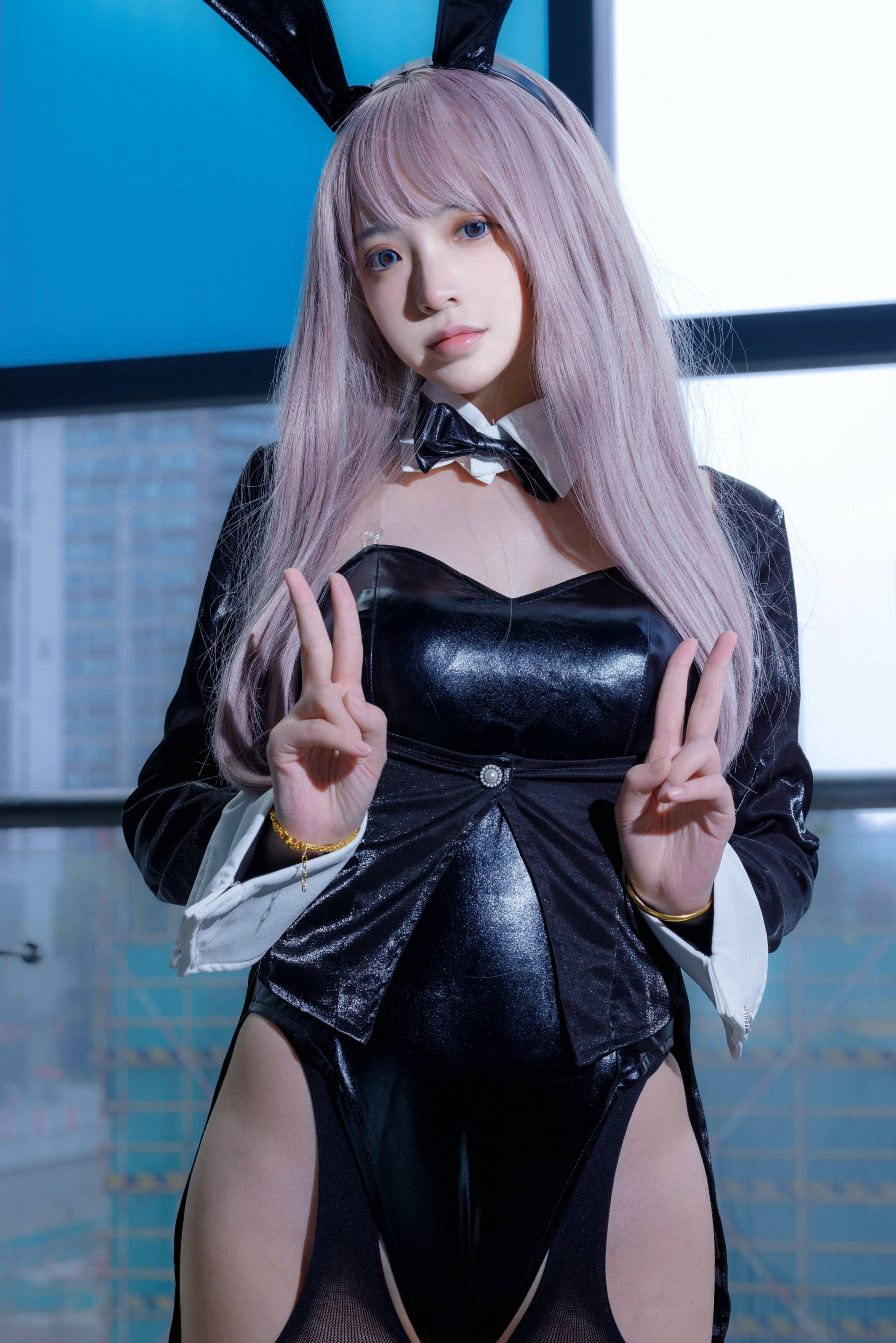 Online collection series welfare girl crazy catss purple hair dress rabbit VIP welfare posts all 43p-第1章-图片19