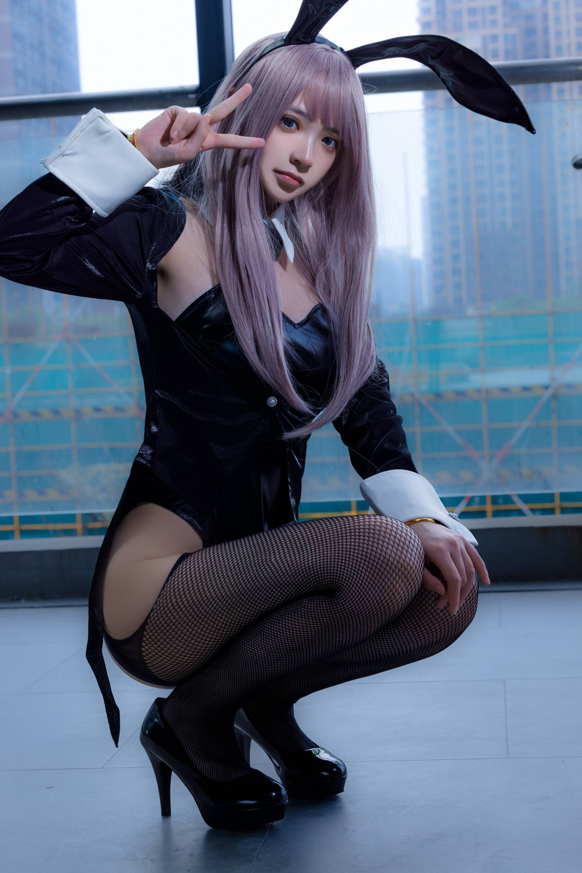 Online collection series welfare girl crazy catss purple hair dress rabbit VIP welfare posts all 43p-第1章-图片21