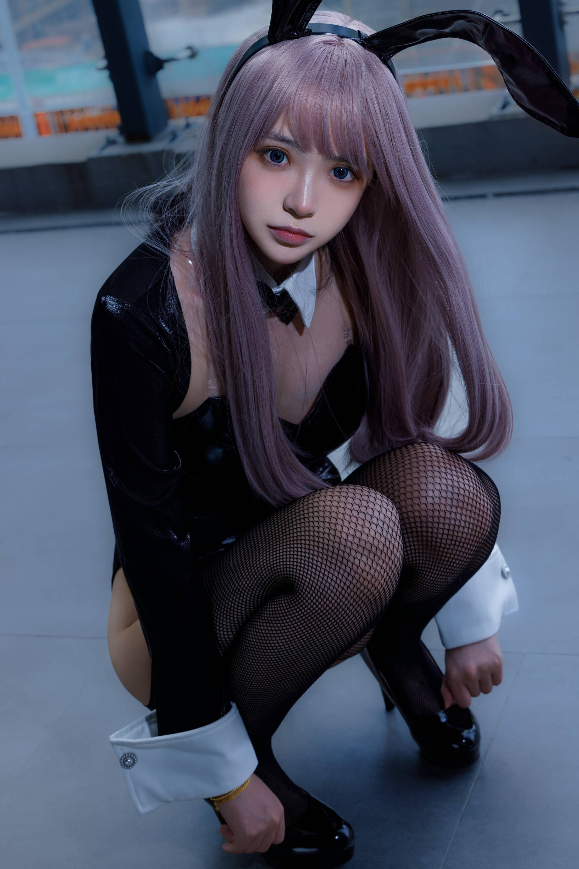 Online collection series welfare girl crazy catss purple hair dress rabbit VIP welfare posts all 43p-第1章-图片22