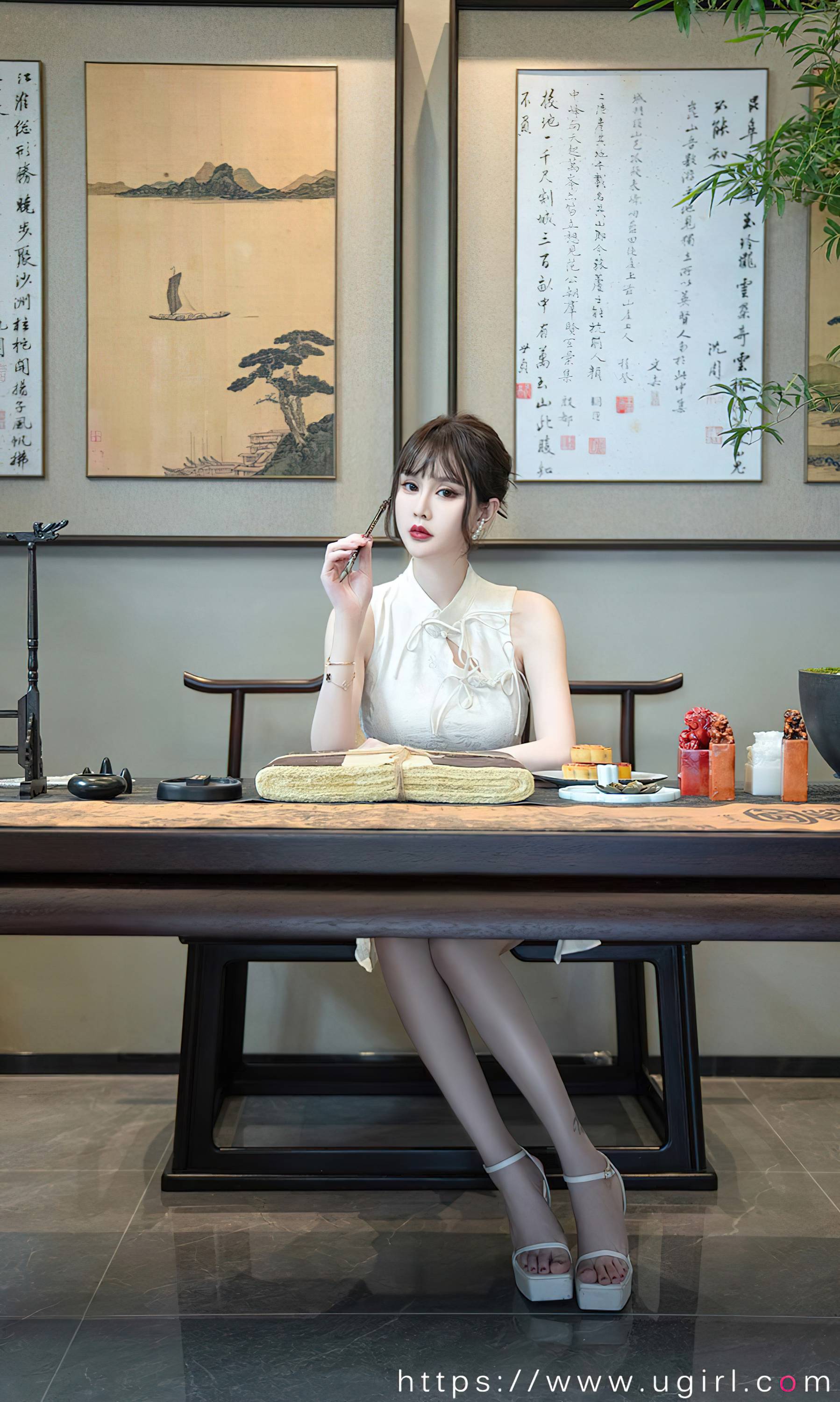 【Ugirls愛尤物】2023.08.16 No.2674 青樹 中秋節日【35P】-第1章-图片24