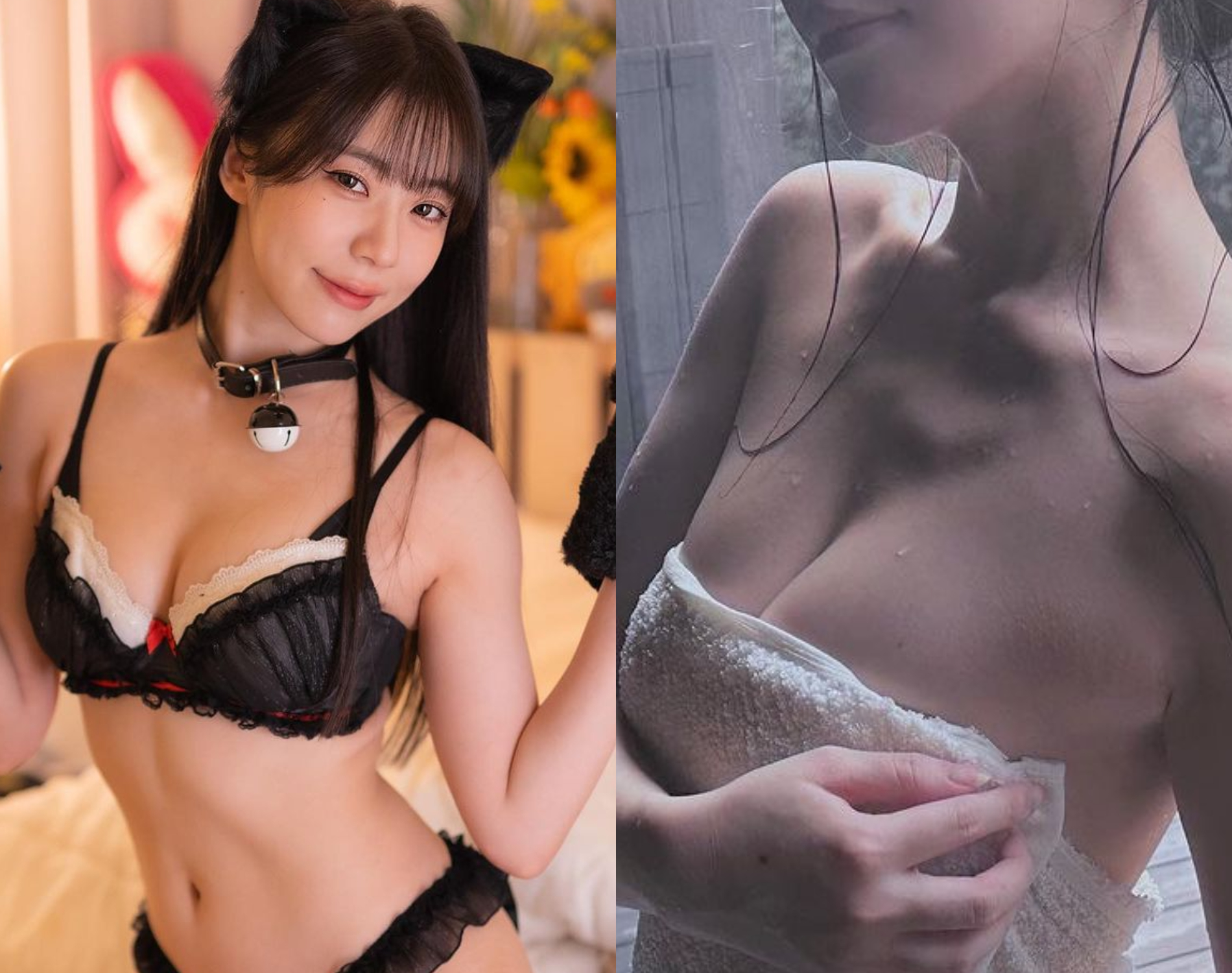 溫泉出浴露出「雪白山丘」傲人上圍 網暴動：太狠了-第1章-图片1