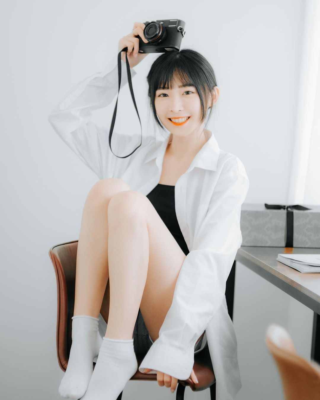 漂亮美眉「羽予」清新甜笑超犯規 白嫩肌膚畫面好吸睛-第1章-图片8