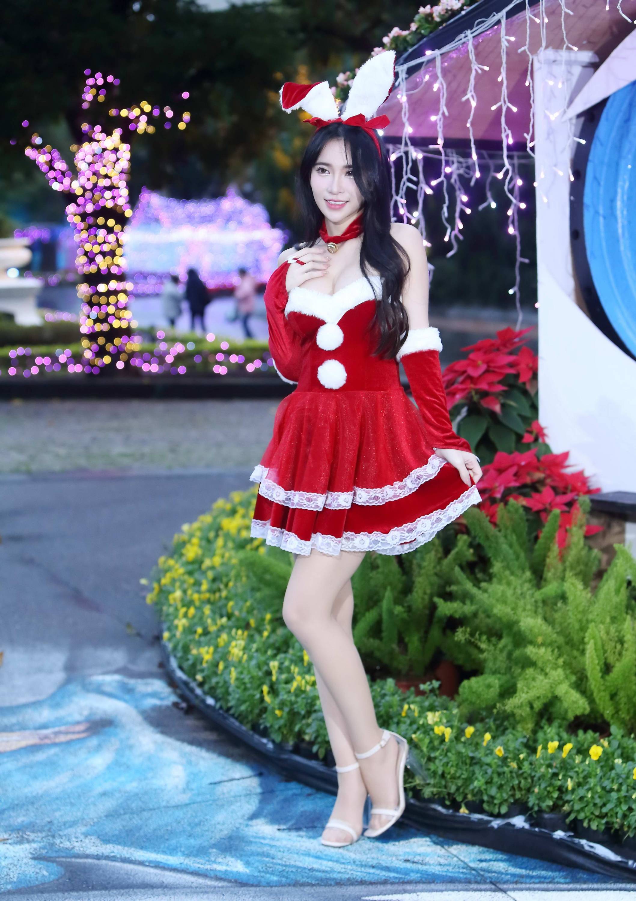 Happy Birthday Girl High Heels Long Legs 75p-第1章-图片6