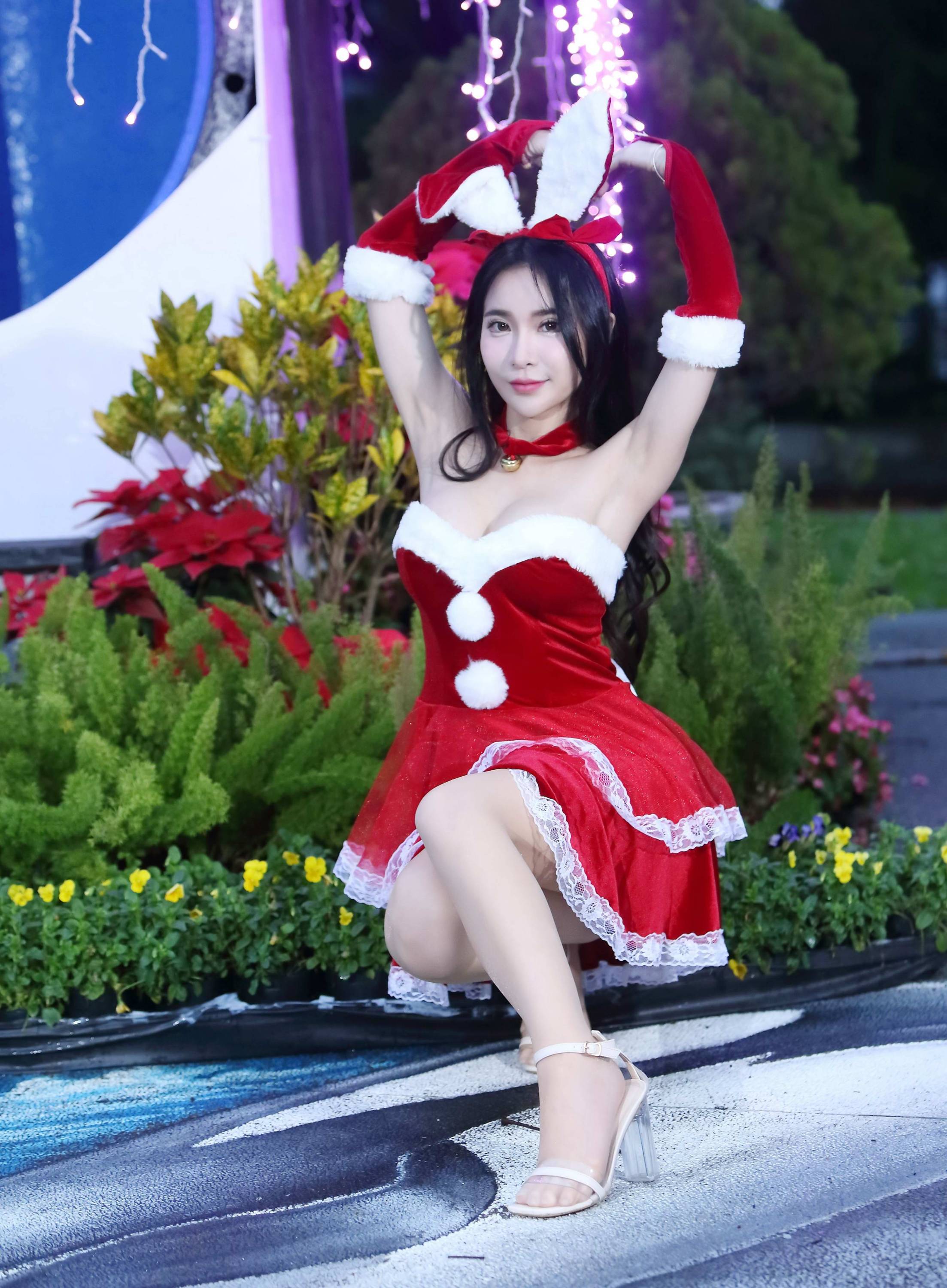 Happy Birthday Girl High Heels Long Legs 75p-第1章-图片22