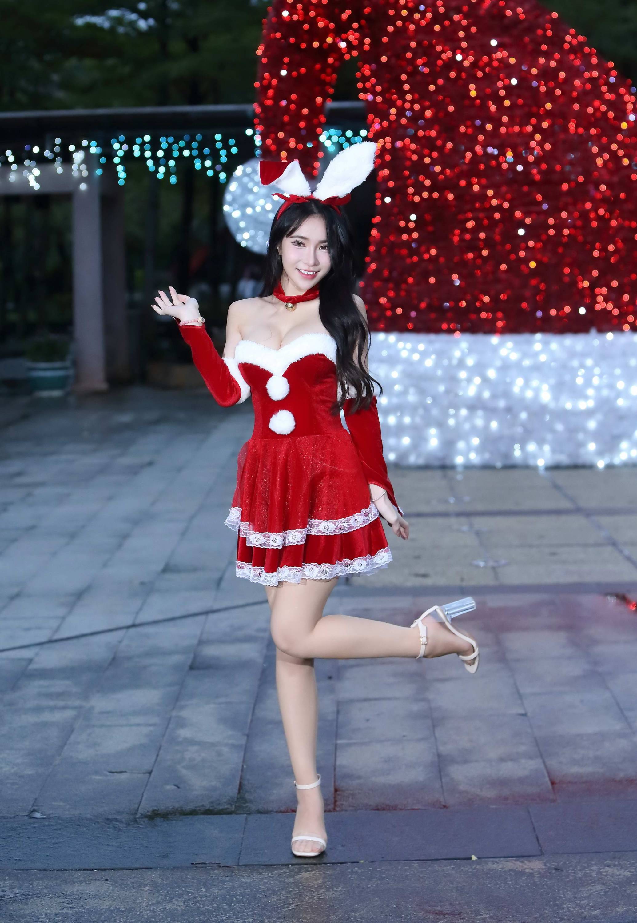 Happy Birthday Girl High Heels Long Legs 75p-第1章-图片26