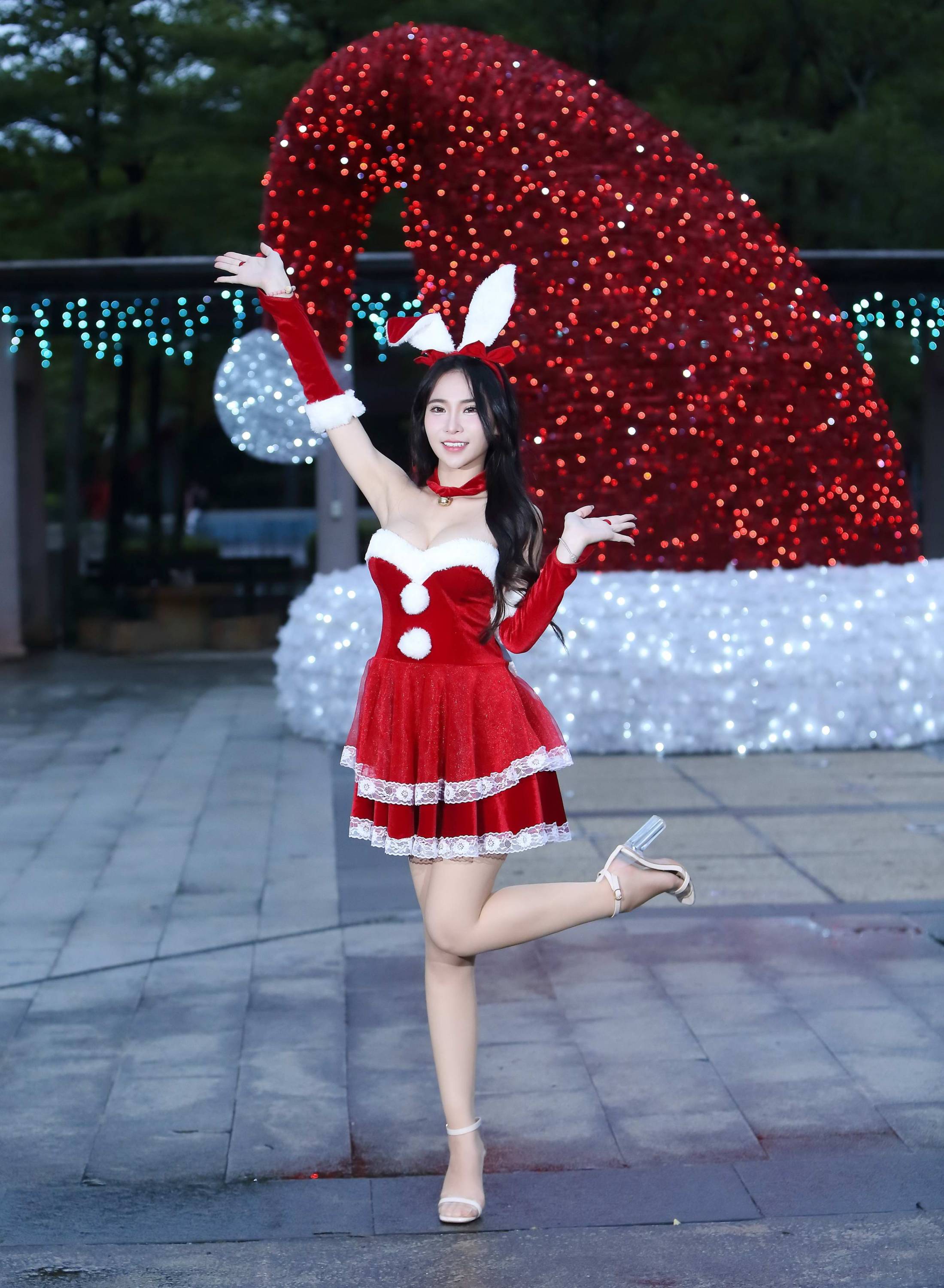Happy Birthday Girl High Heels Long Legs 75p-第1章-图片27
