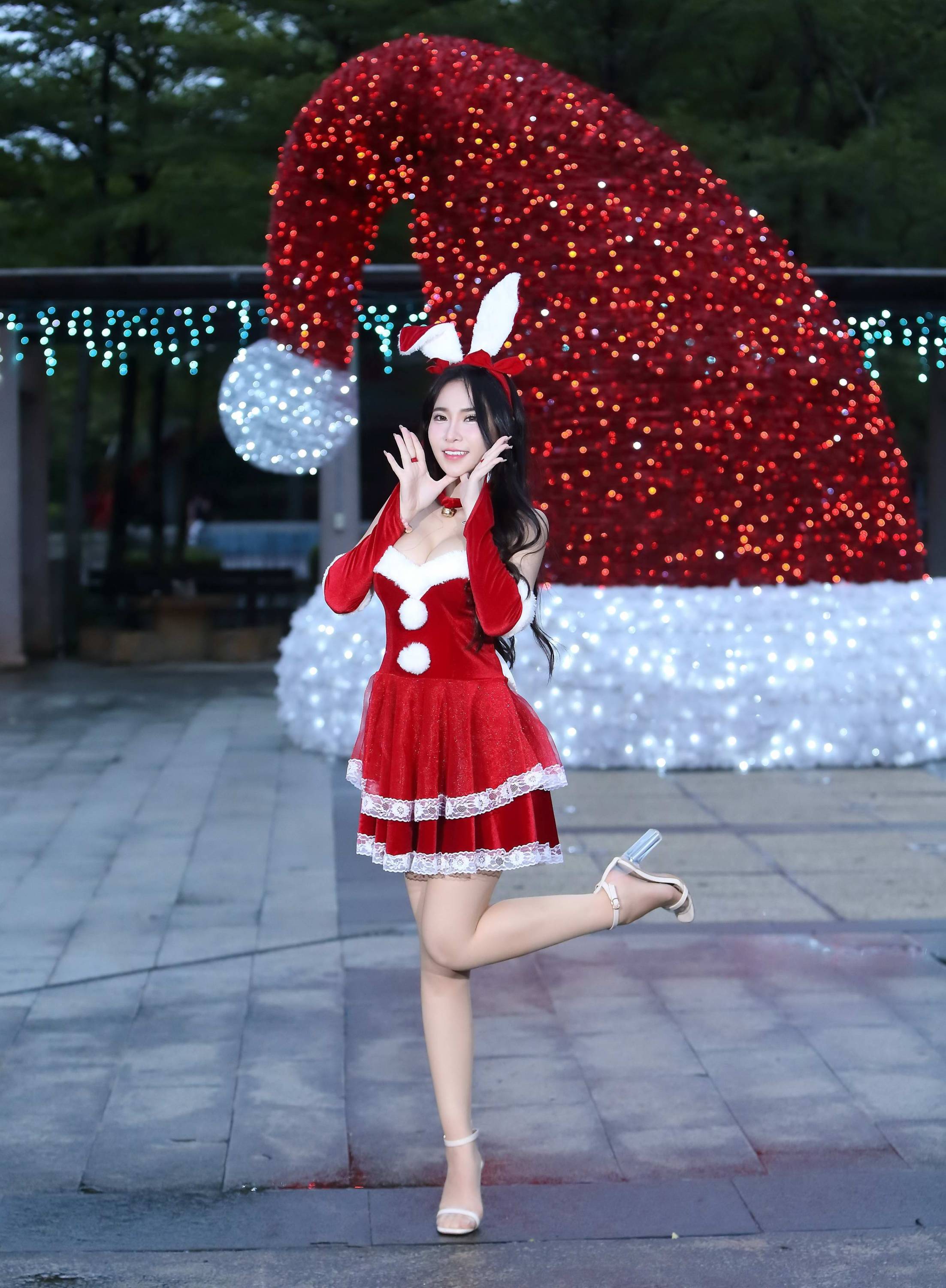 Happy Birthday Girl High Heels Long Legs 75p-第1章-图片28