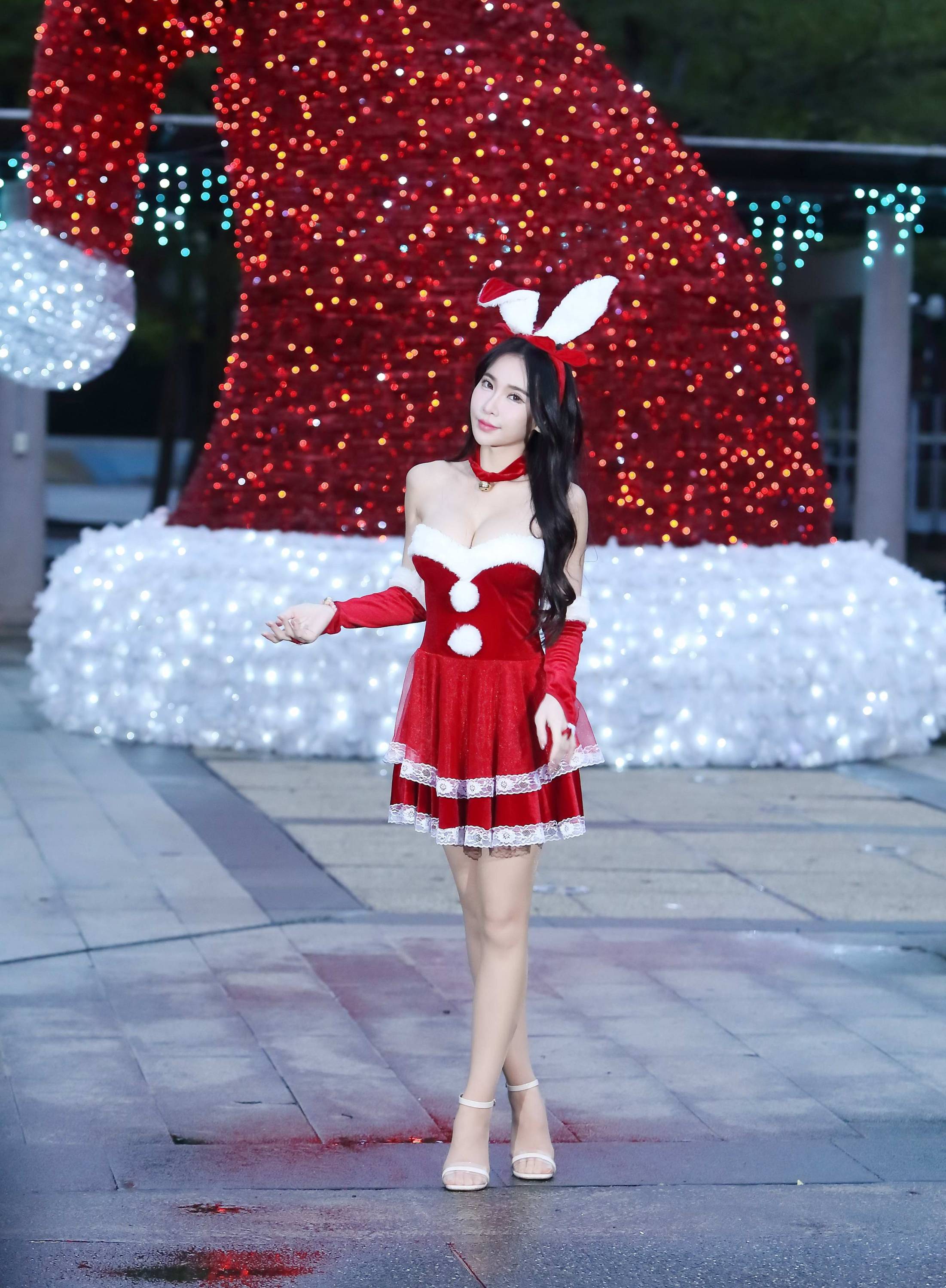 Happy Birthday Girl High Heels Long Legs 75p-第1章-图片32