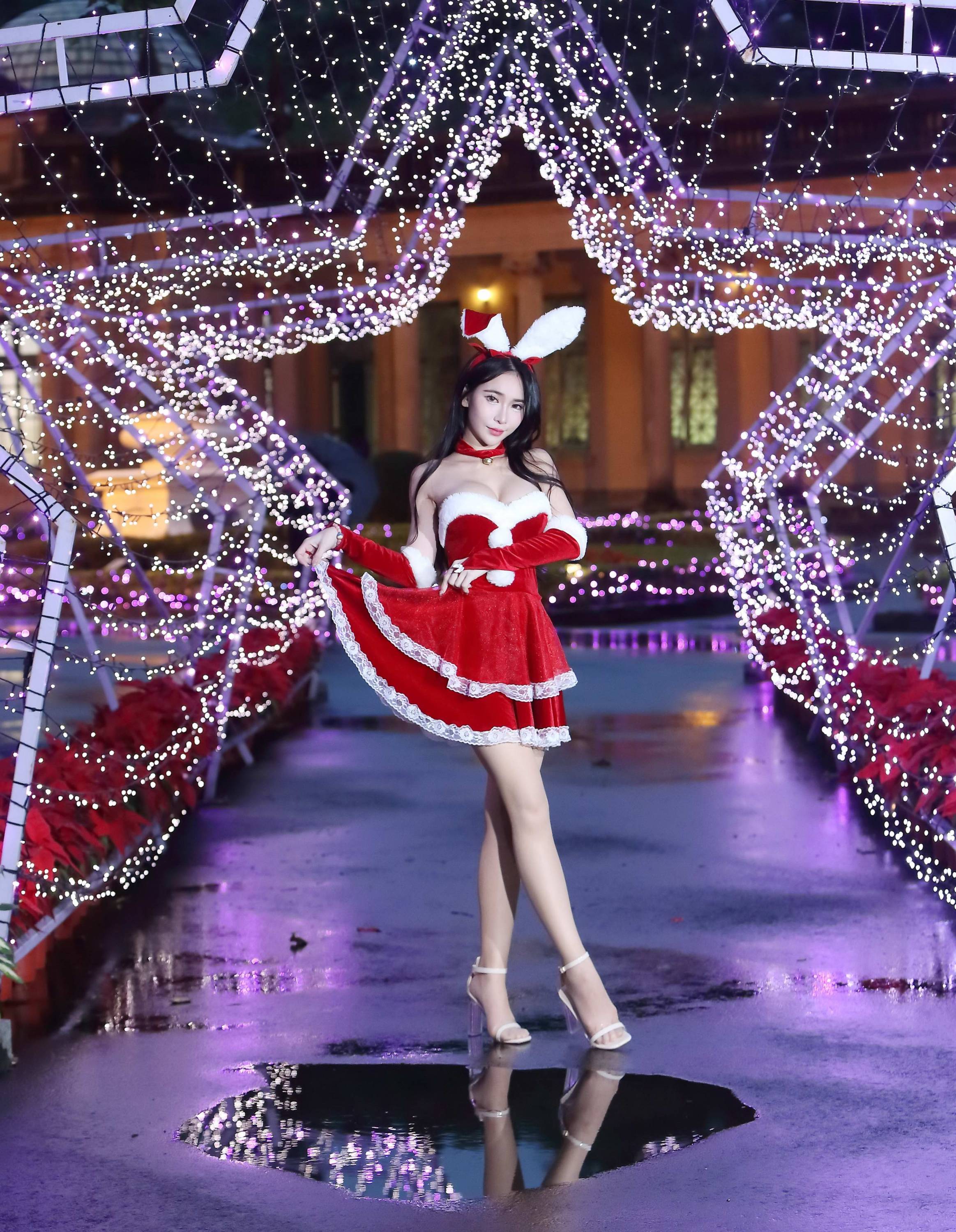 Happy Birthday Girl High Heels Long Legs 75p-第1章-图片49