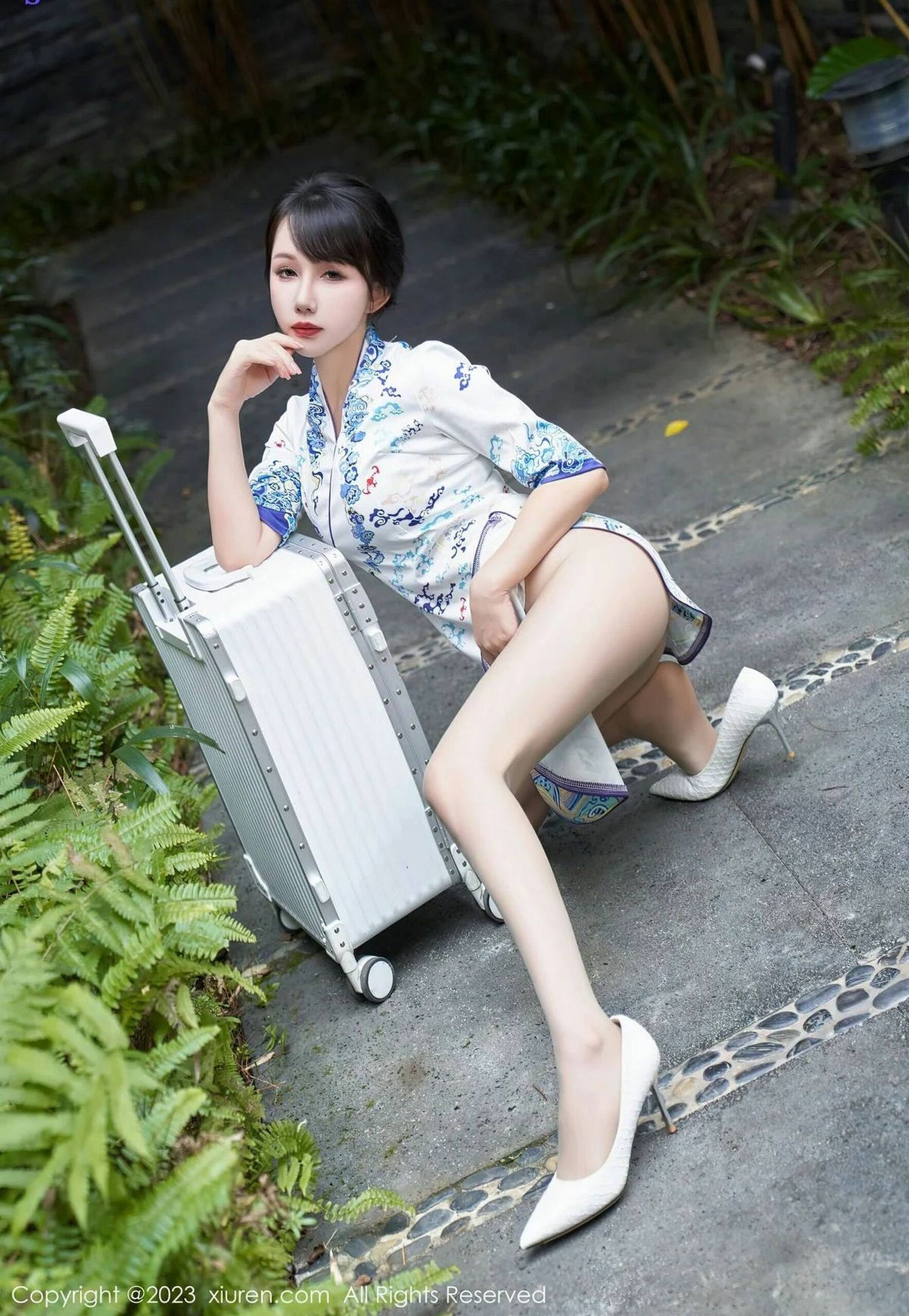 【Xiuren秀人系列】2023.12.13 No.7804 波巧醬 完整版無水印寫真【72P】-第1章-图片21