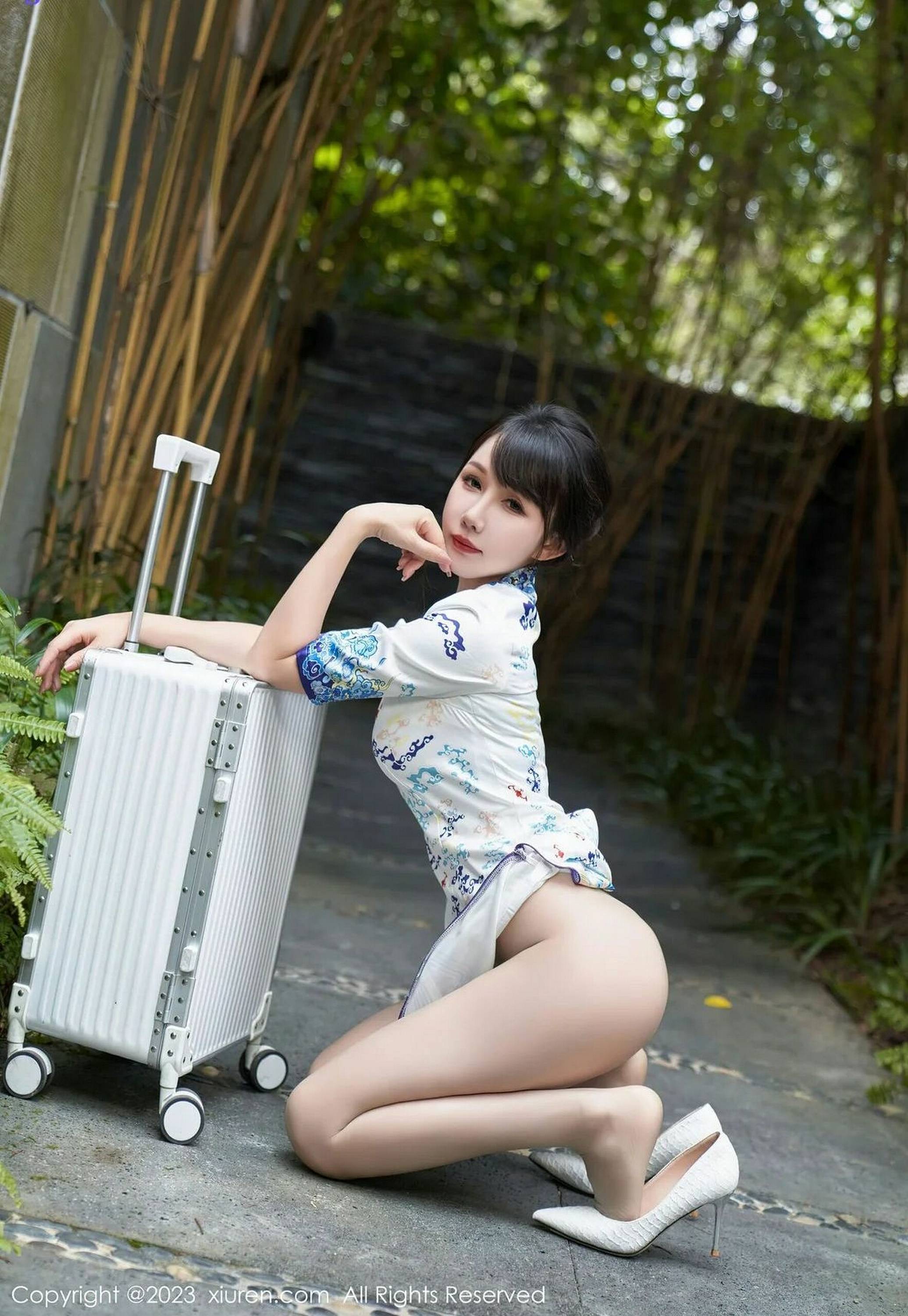 【Xiuren秀人系列】2023.12.13 No.7804 波巧醬 完整版無水印寫真【72P】-第1章-图片22