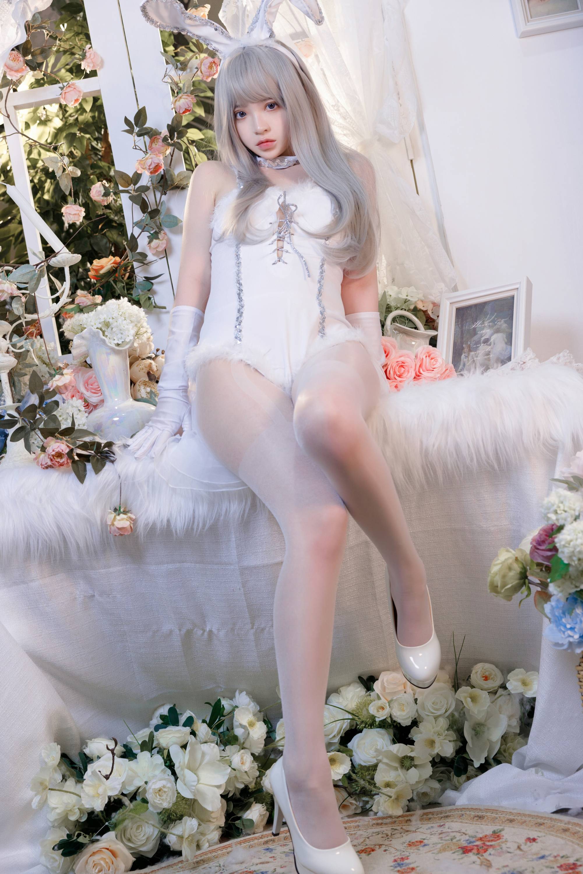 Online collection series of welfare girls crazy catss pure white絨絨 VIP welfare posts all 41p-第1章-图片32