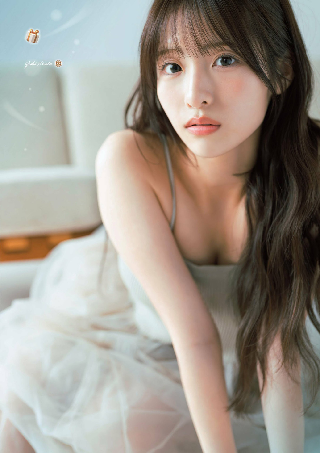 AKB研究生の平田侑希 清楚で透明感のある胸チラグラビア-第1章-图片2