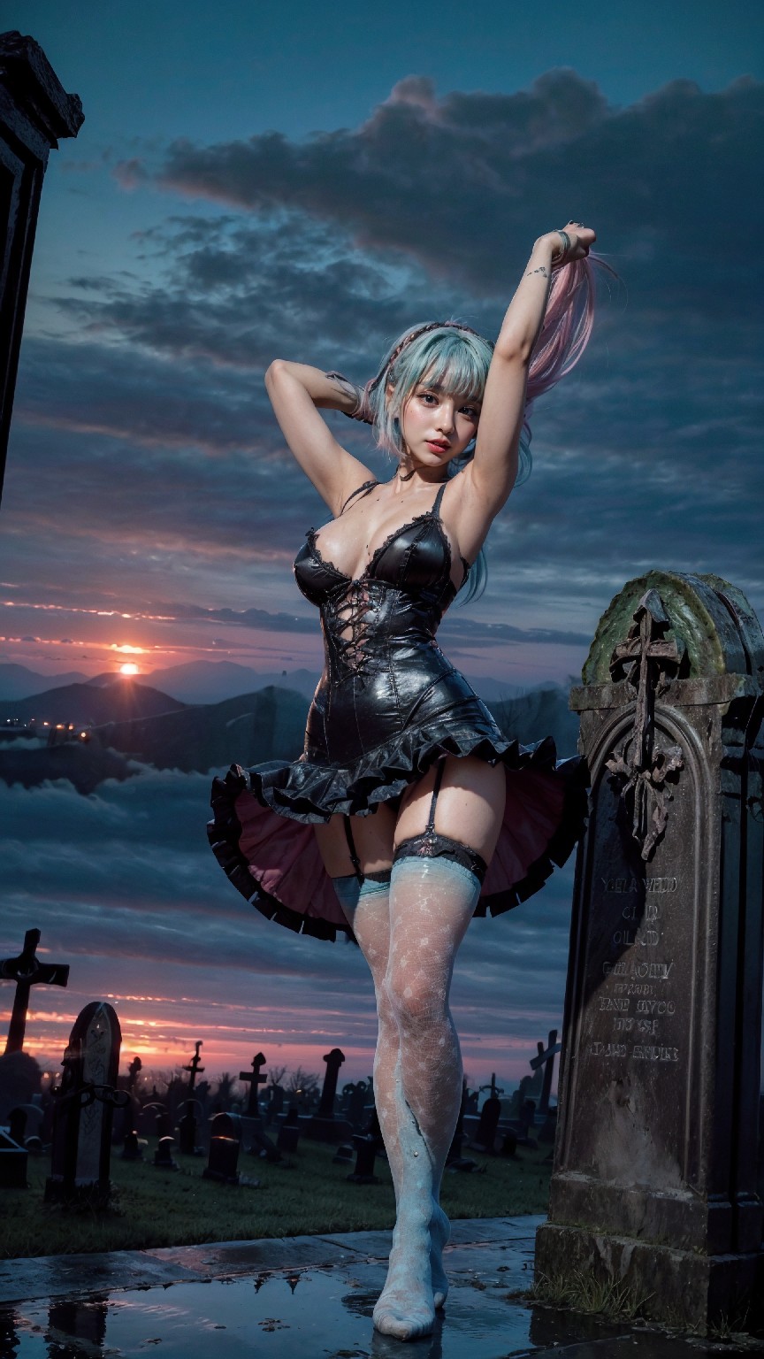 Cemetery Goth Costume-第1章-图片48