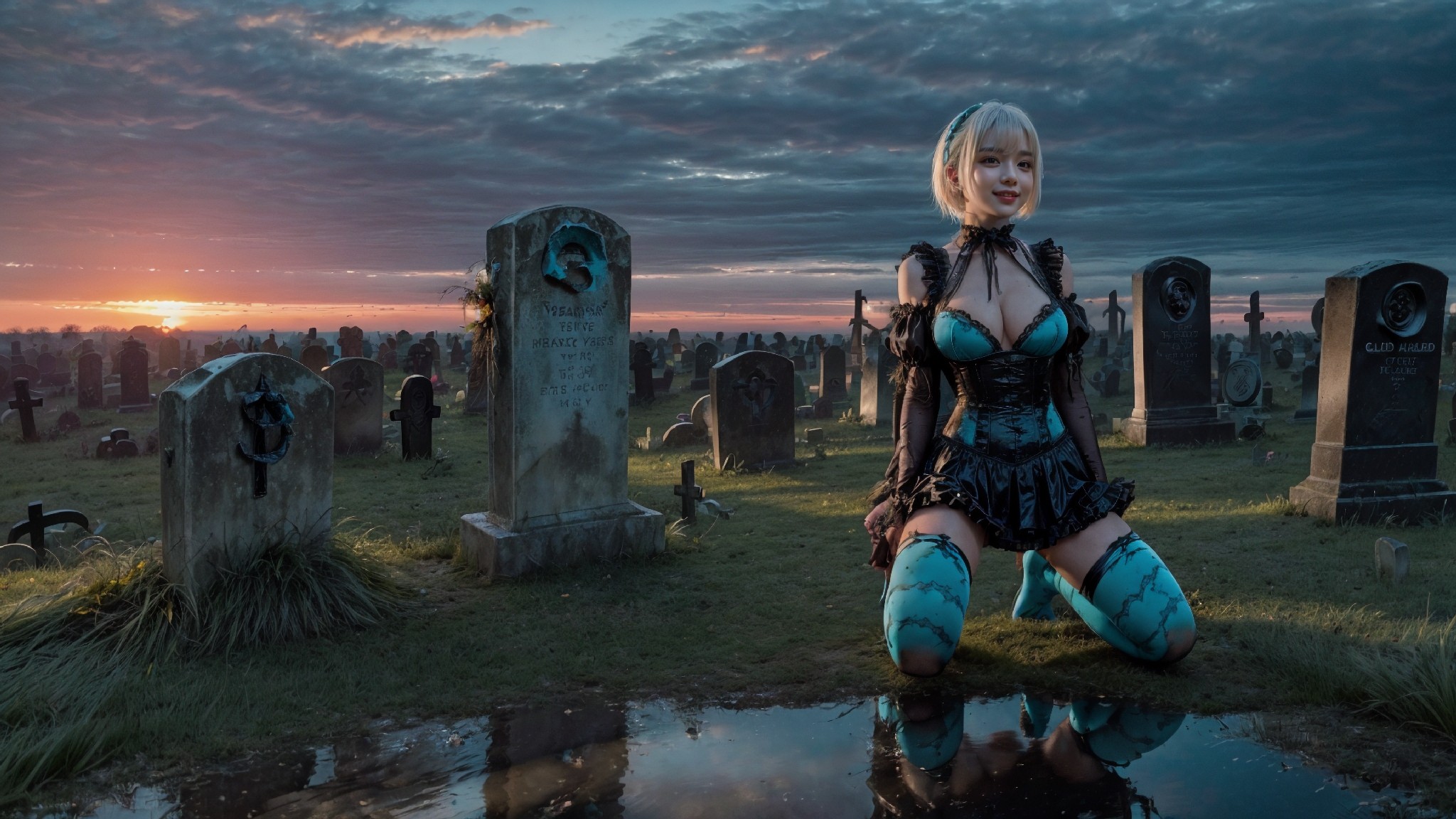 Cemetery Goth Costume-第1章-图片68