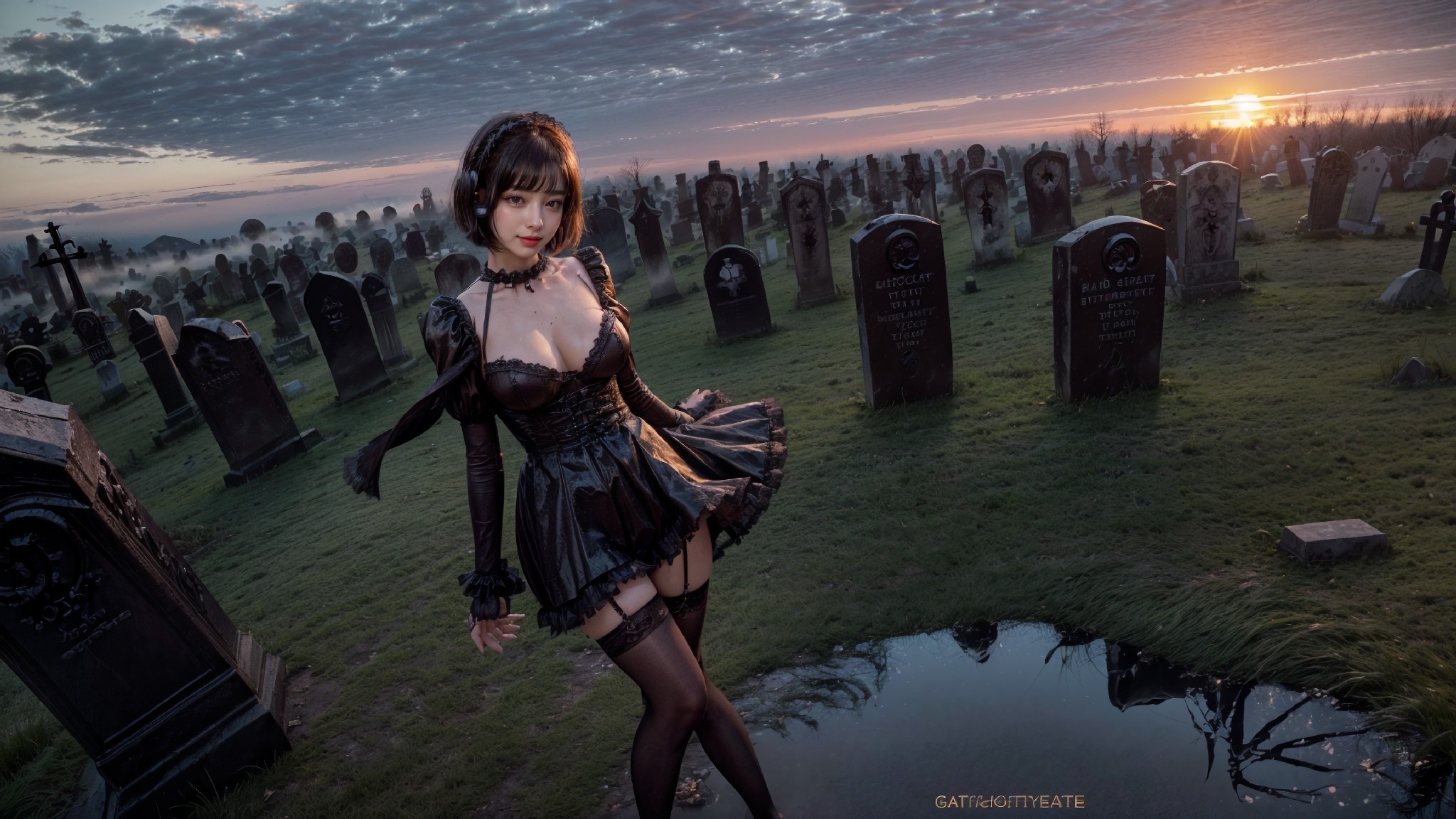 Cemetery Goth Costume-第1章-图片72
