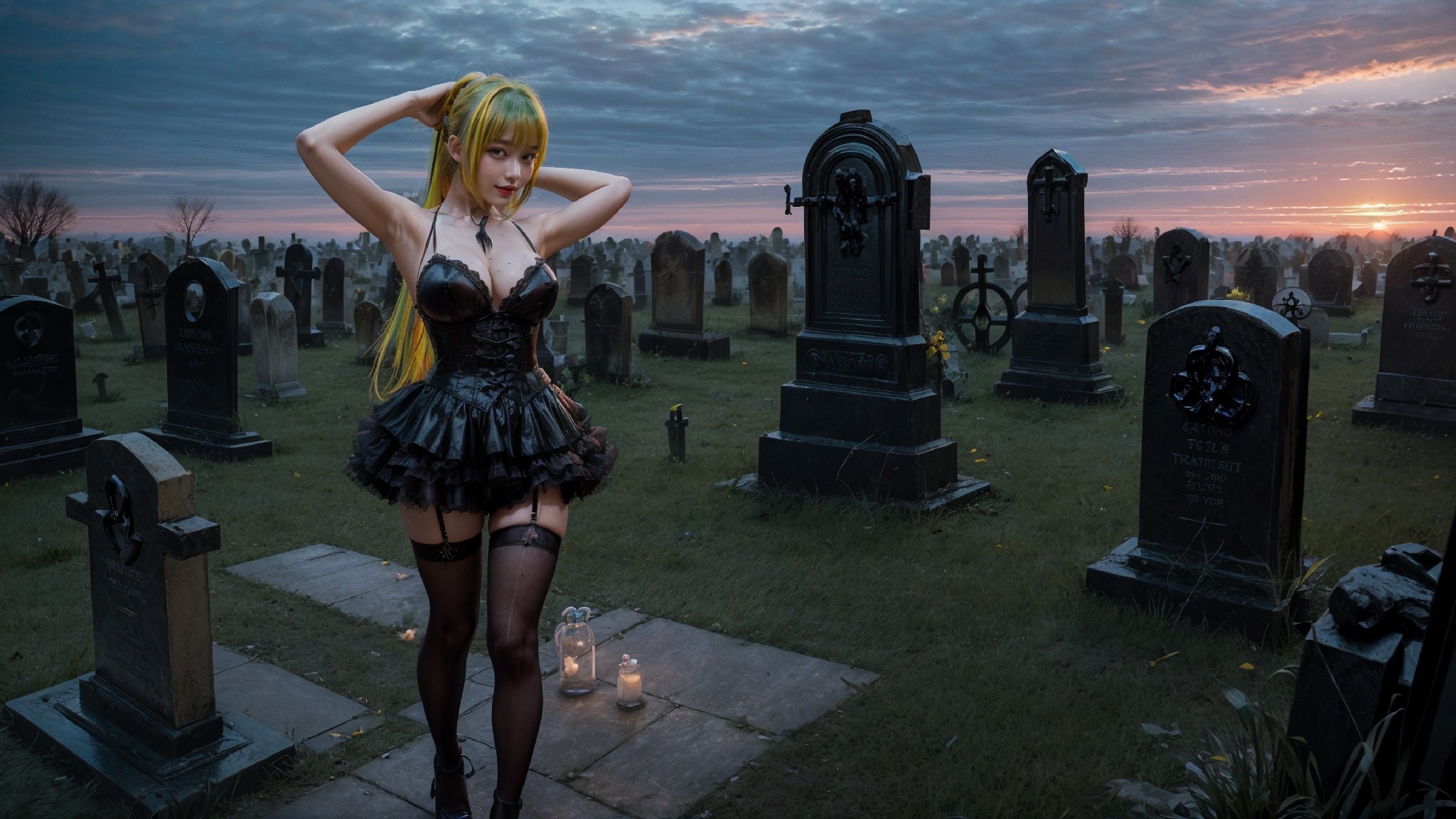 Cemetery Goth Costume-第1章-图片75