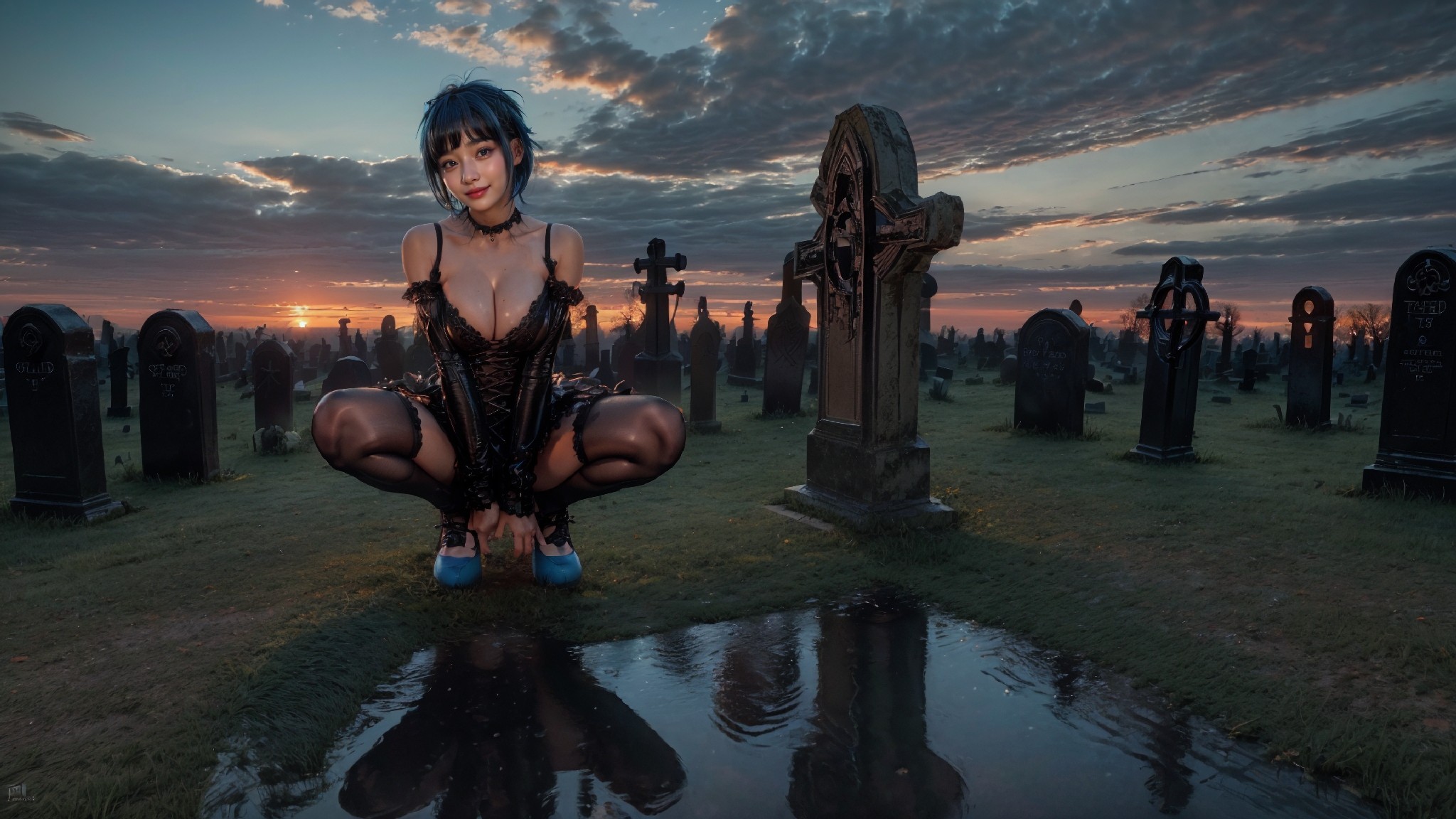 Cemetery Goth Costume-第1章-图片86