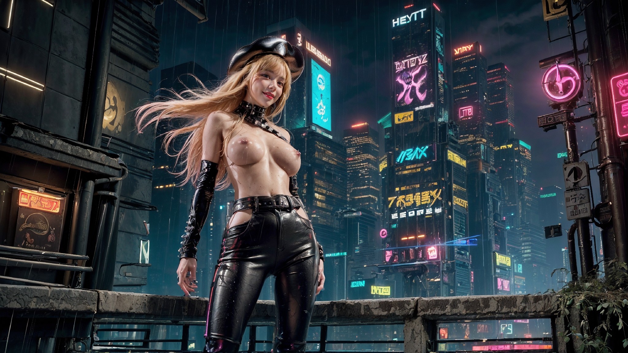 leather pants on a rainy day1-第1章-图片58