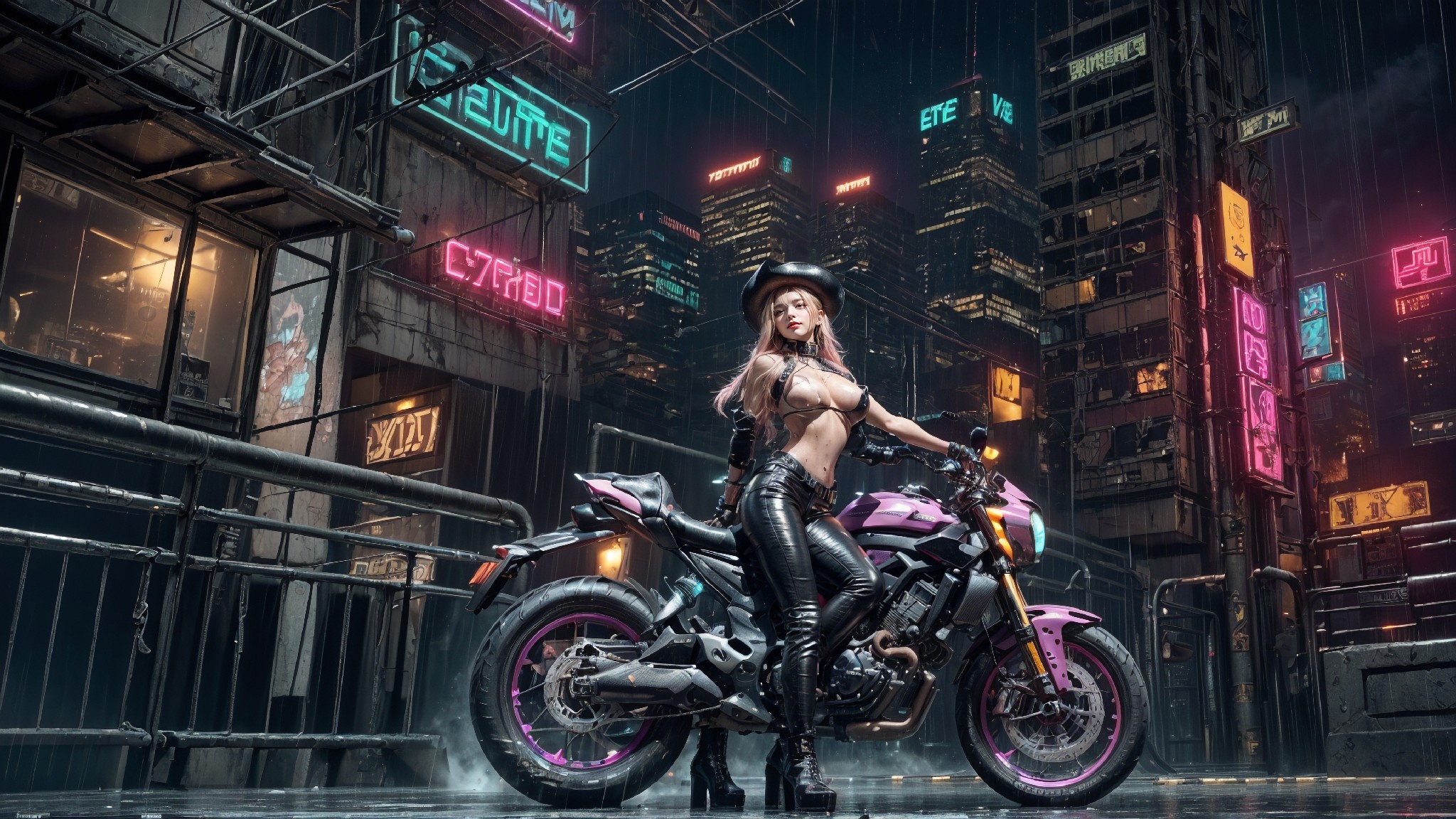 leather pants on a rainy day1-第1章-图片62