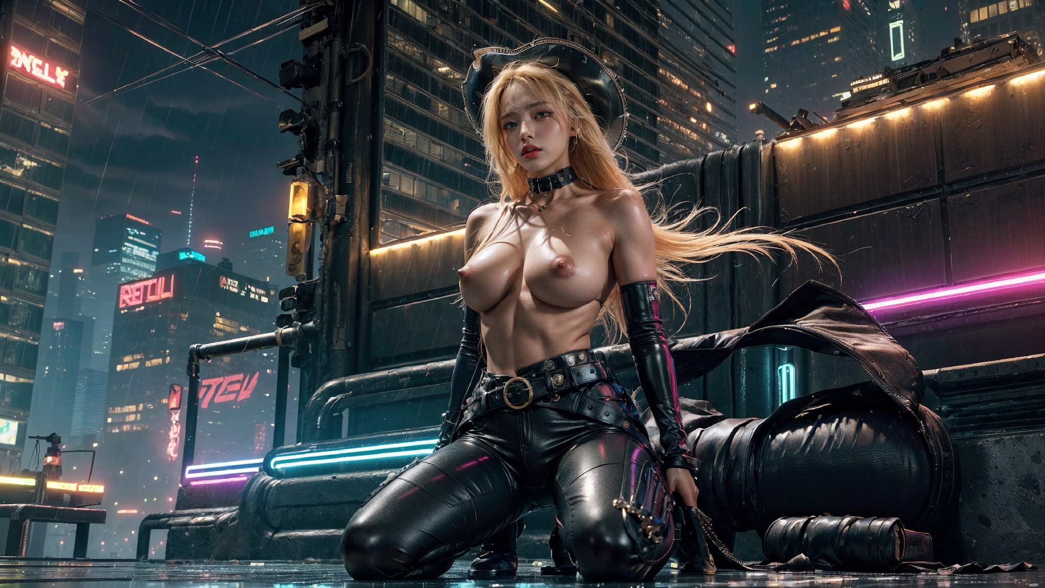 leather pants on a rainy day1-第1章-图片65