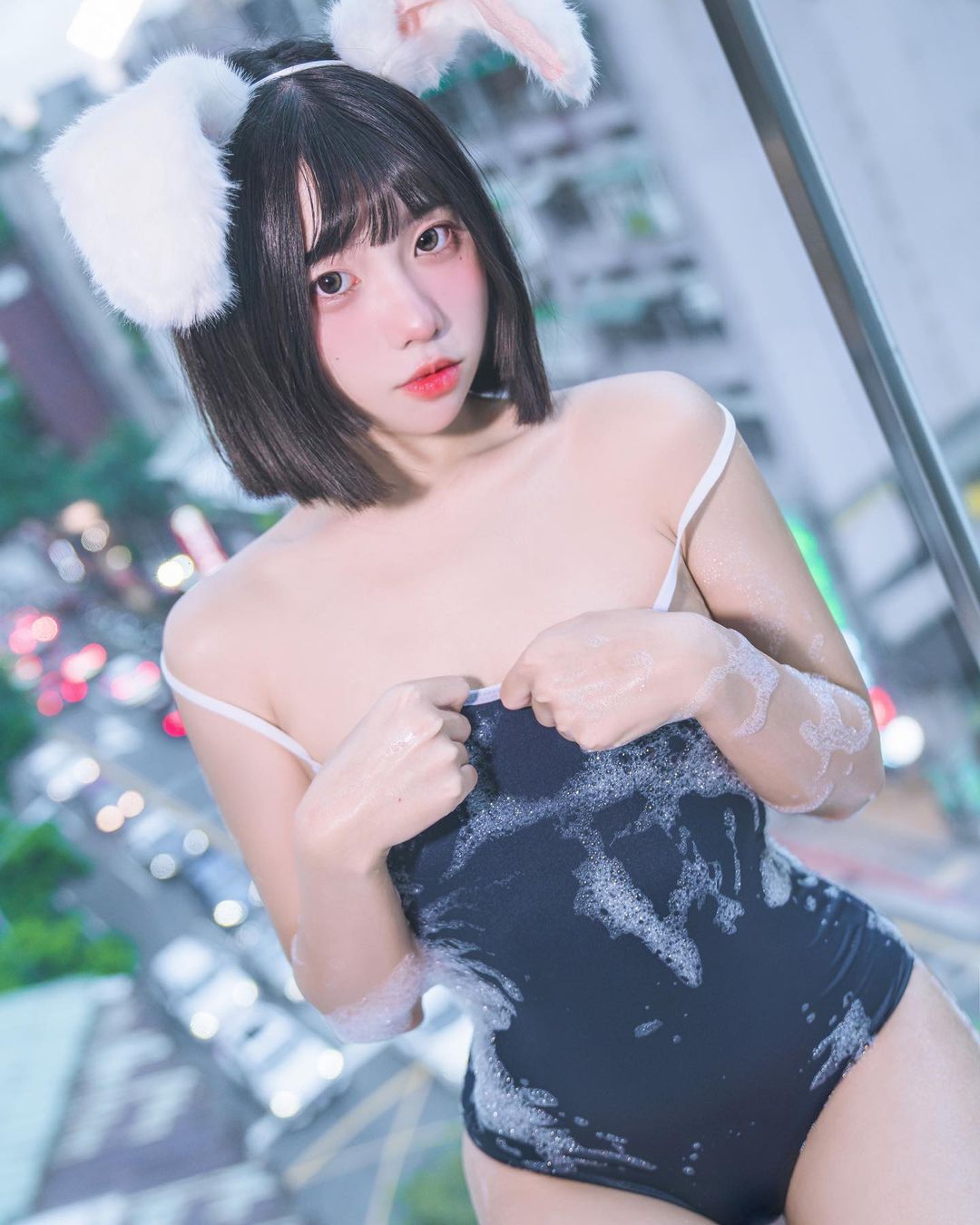 正妹「皊皊」曬正面事業線 解放有料美胸-第1章-图片2